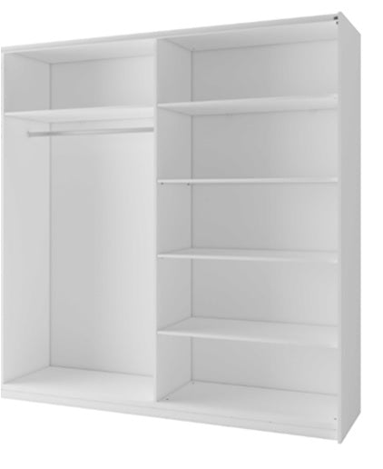 MO Arsala II 11 Sliding Wardrobe 200 cm – White