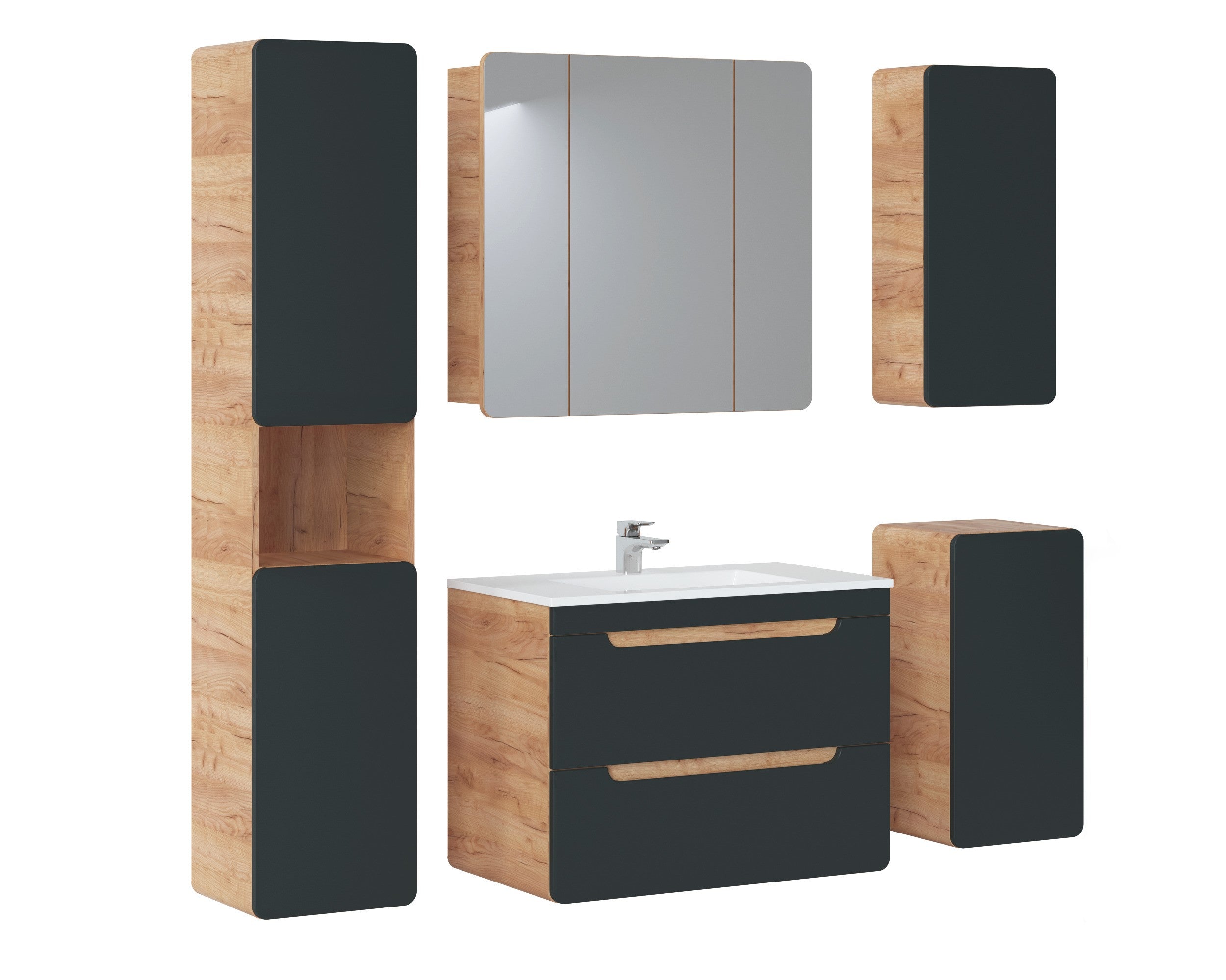Aruba Cosmos Vanity Unit 80 cm – Configure Your Bathroom