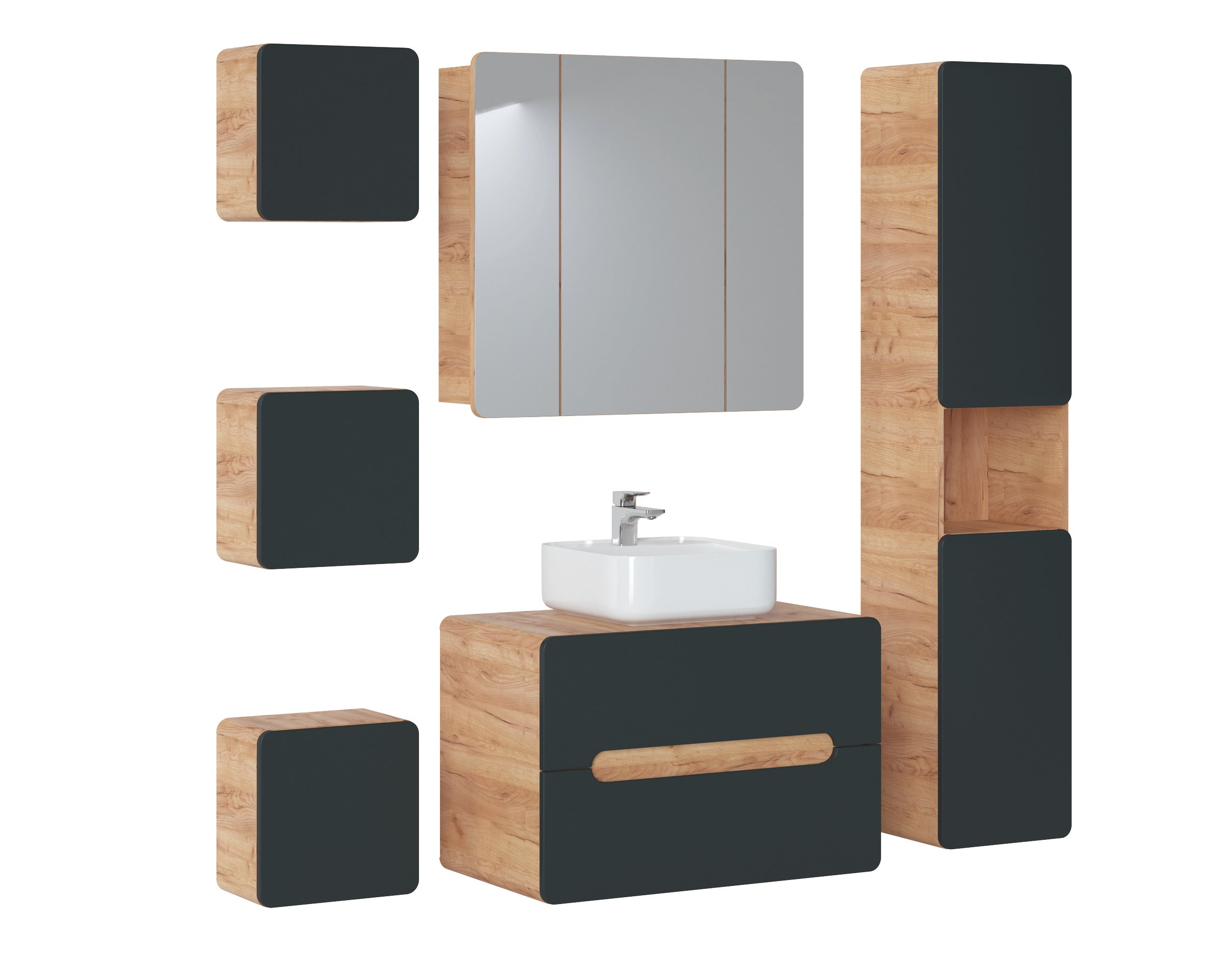 Aruba Cosmos Vanity Unit 80 cm – Configure Your Bathroom