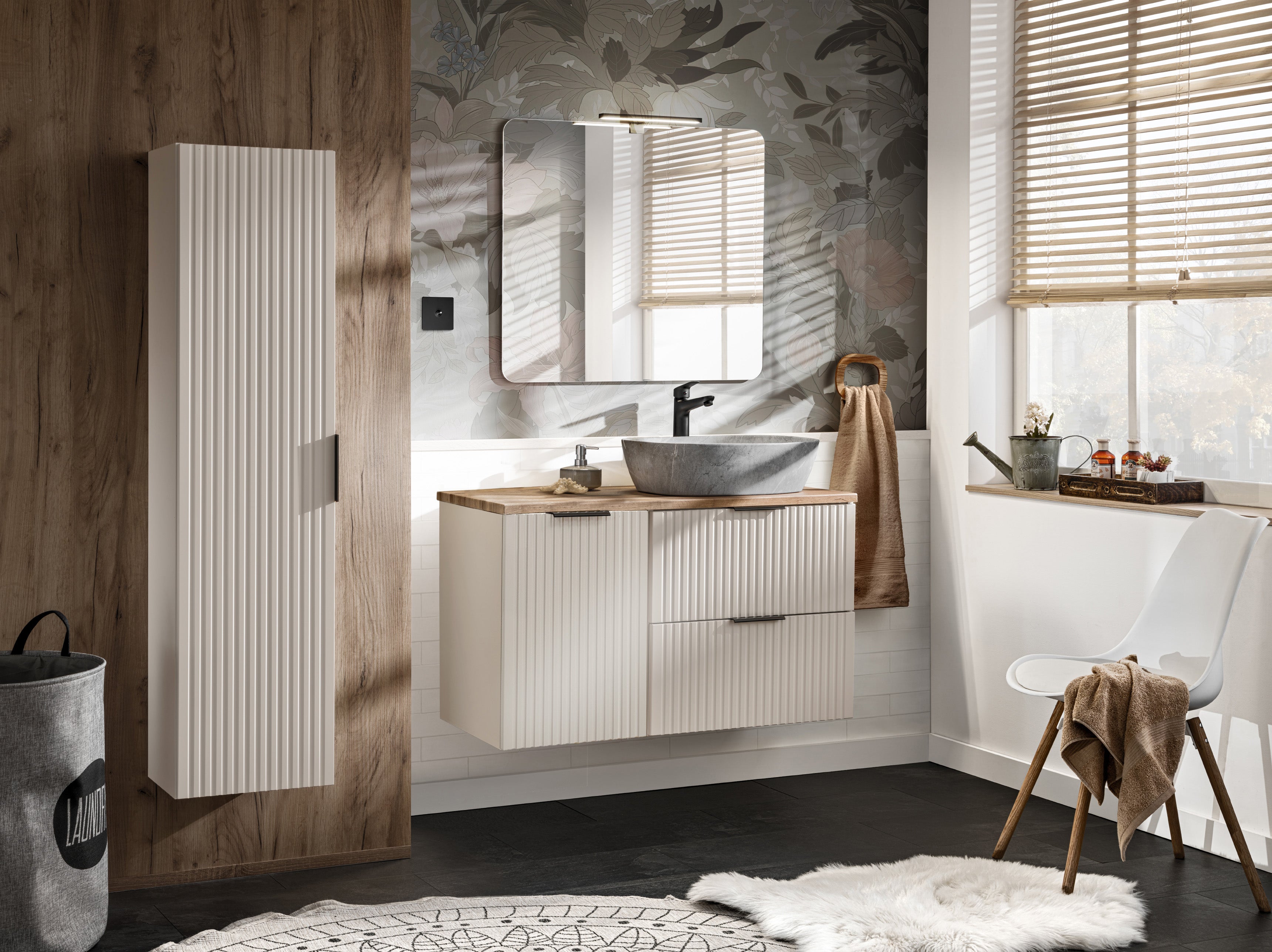 Adel Cashmere Vanity Unit Set 100 / 120 / 140 cm – Configure Your Bathroom