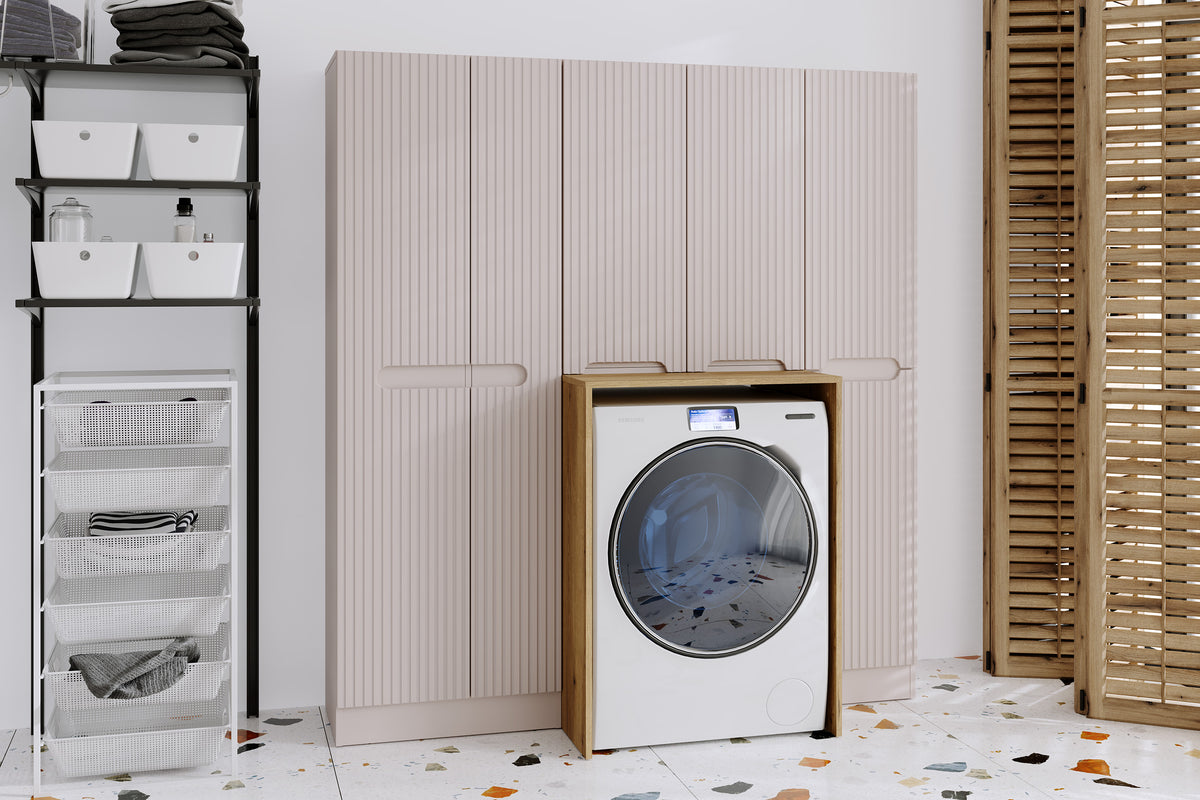 Nova Cashmere Laundry Room Set – Cashmere Matt / Coast Evoke Oak