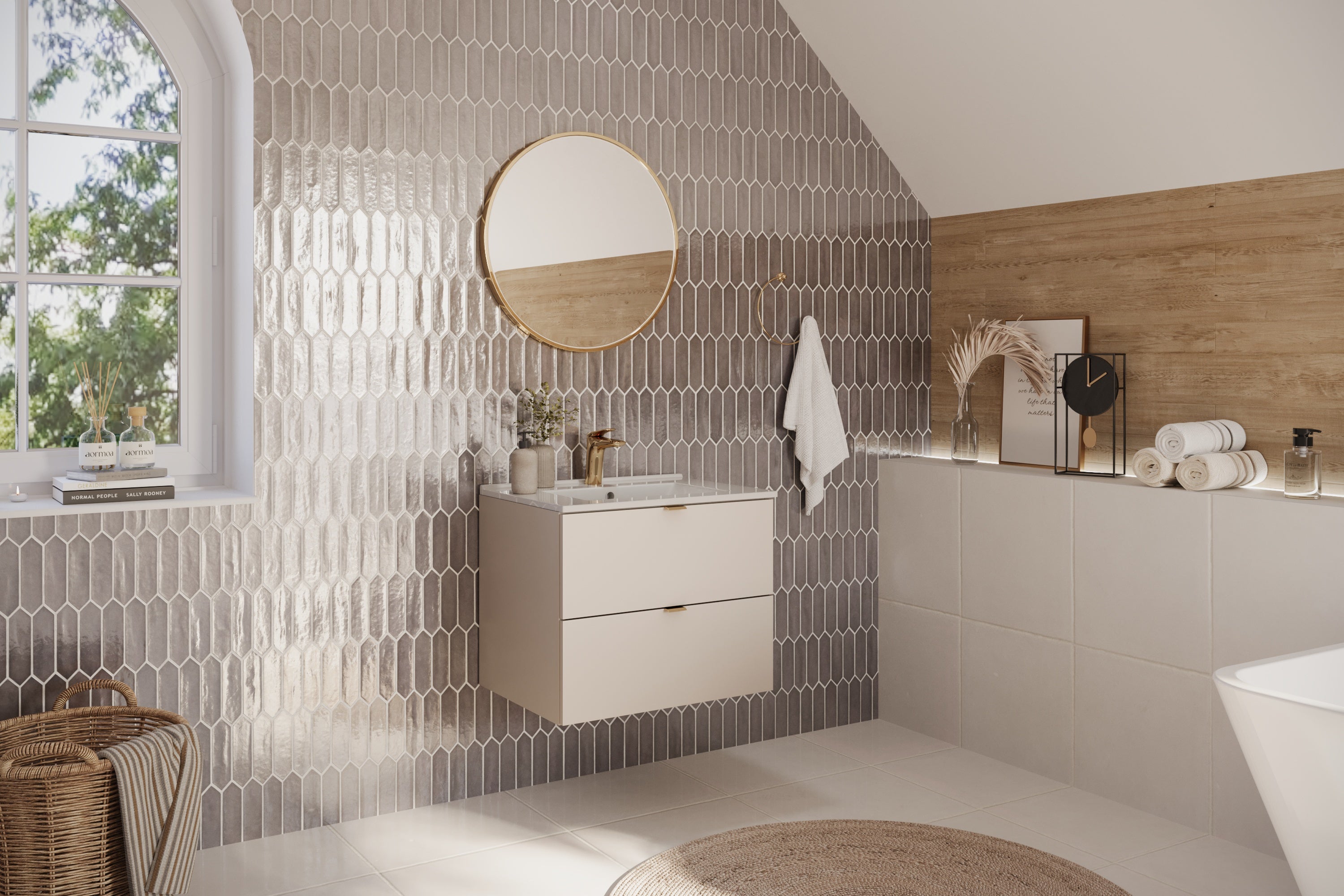 Dalia Cashmere Vanity Unit Set 50 / 60 / 80 / 100 / 120 cm – Configure Your Bathroom