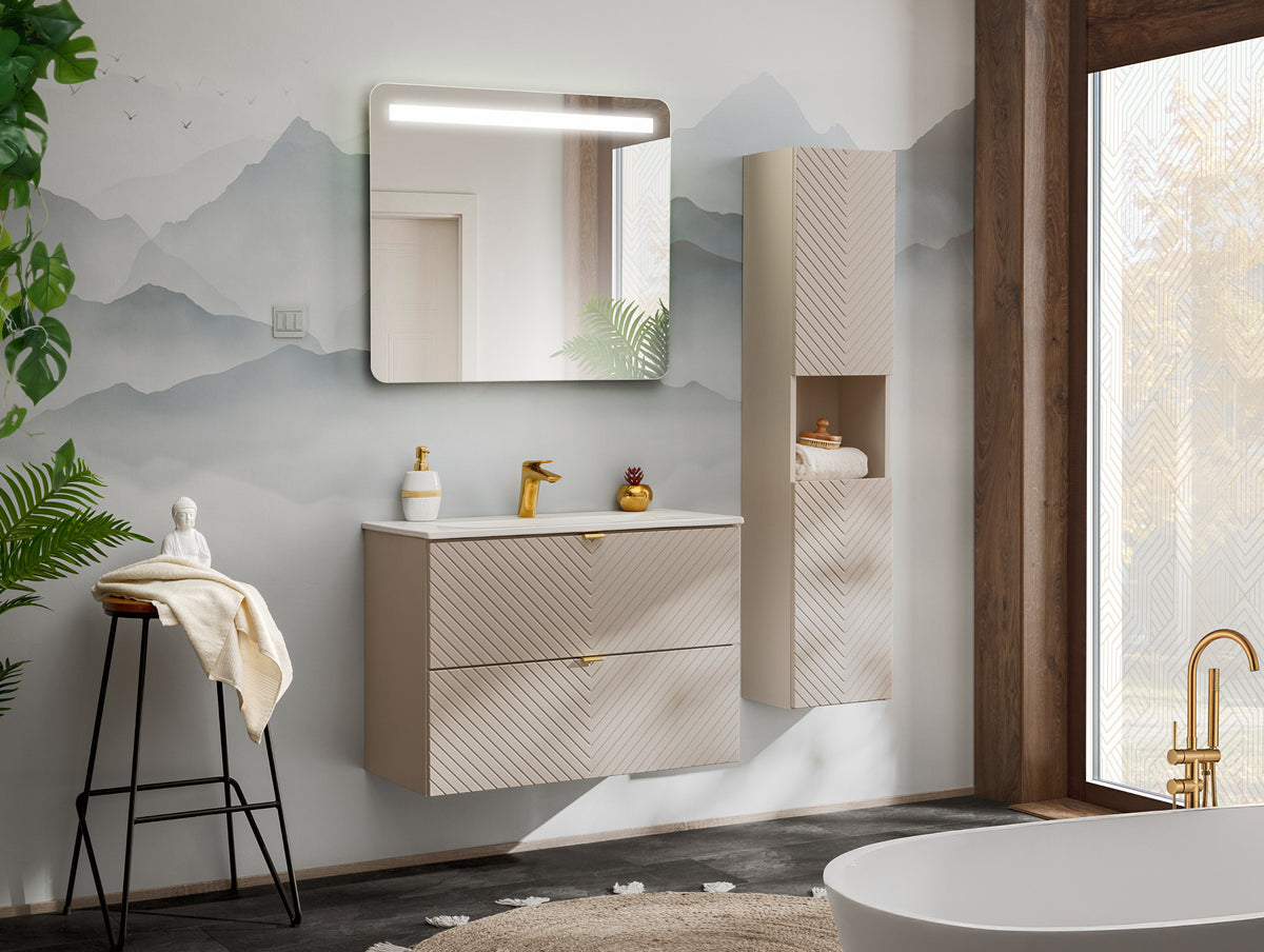 Viva Cashmere Vanity Unit Set 60 / 80 cm – Configure Your Bathroom