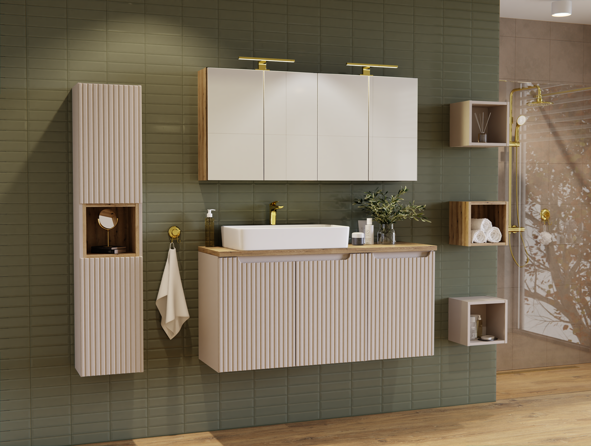 Nova Cashmere Vanity Unit Set 40 / 50 / 60 / 80 / 120 / 140 cm – Configure Your Bathroom