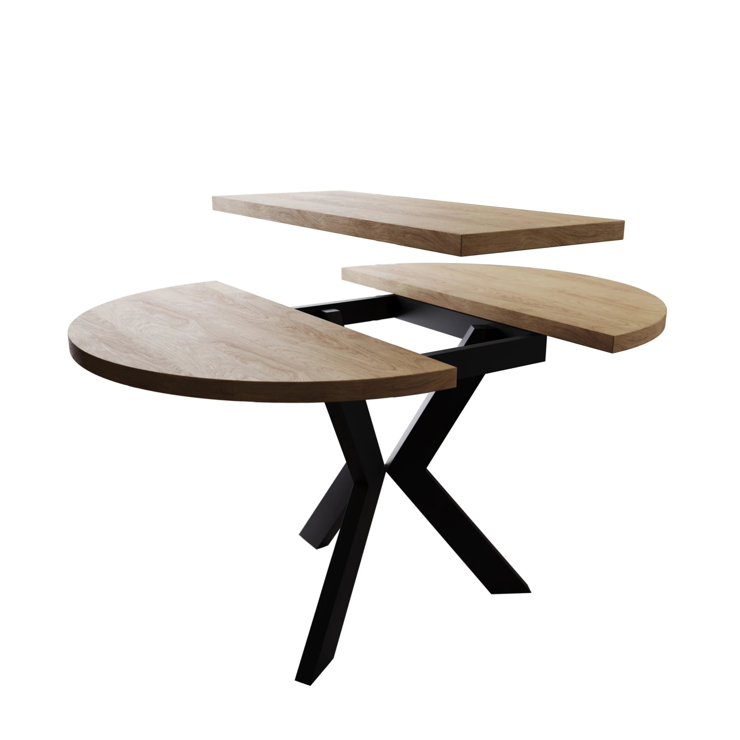 Round Dining Table Redpak Agne (Extendable)