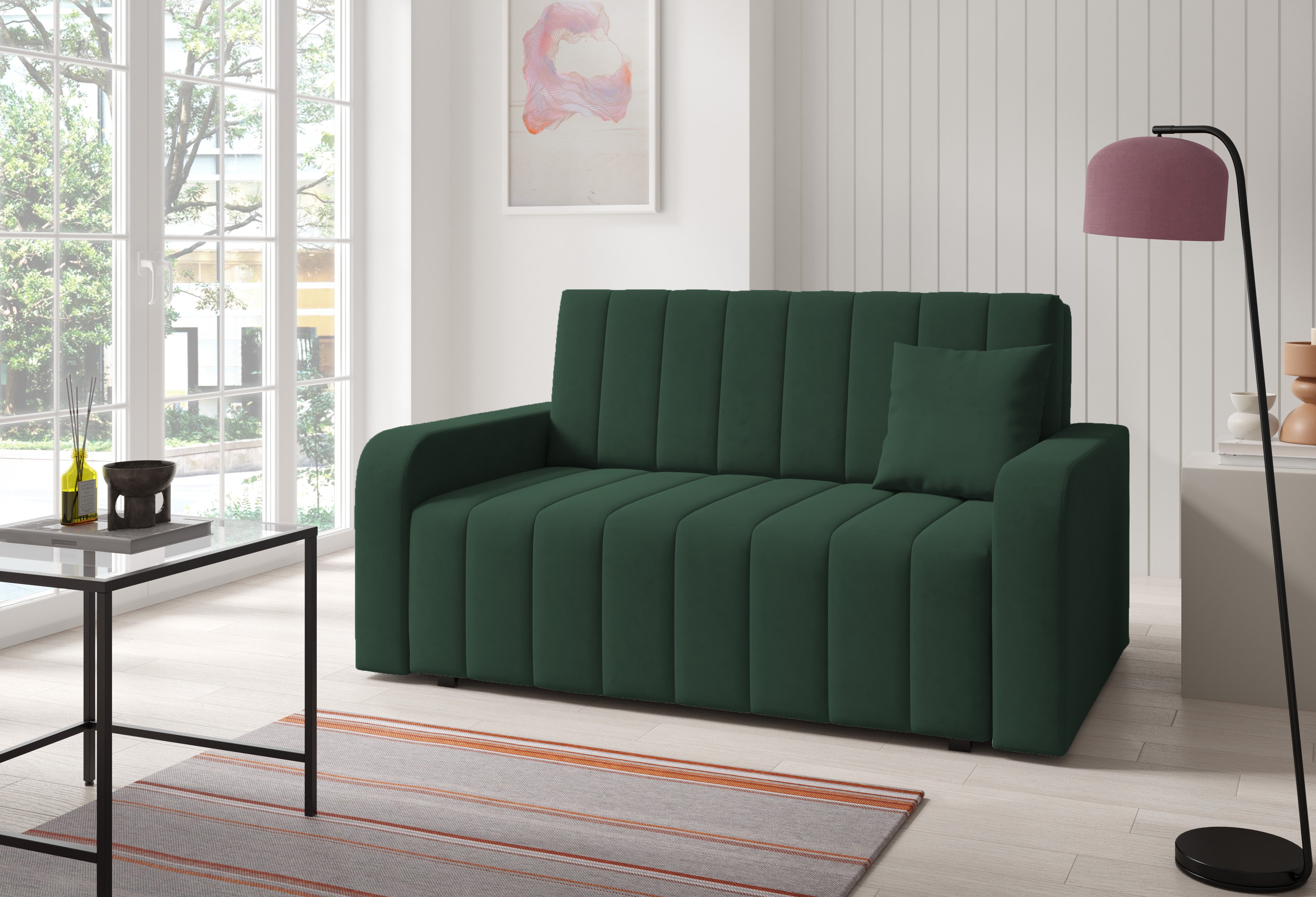 Marko III Sofa Bed – 3-Seater with Storage- 130 cm