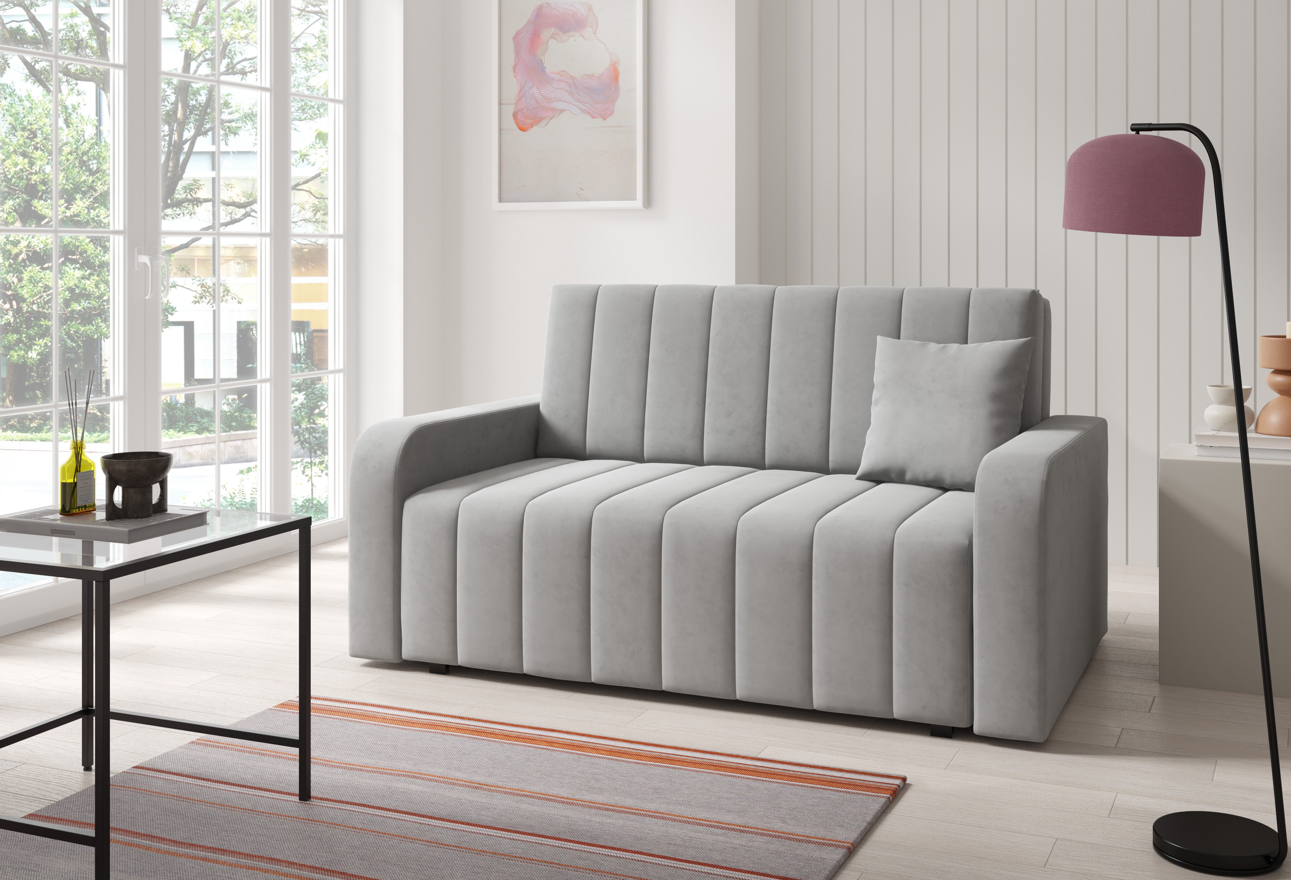 Marko III Sofa Bed – 3-Seater with Storage- 130 cm