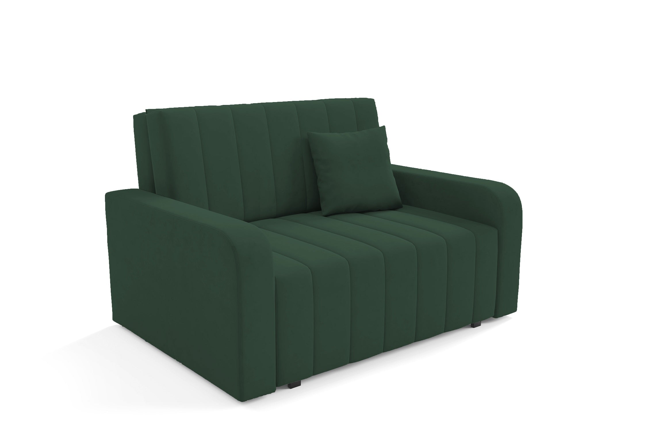 Marko II Sofa Bed – 2-Seater with Storage- 110 cm