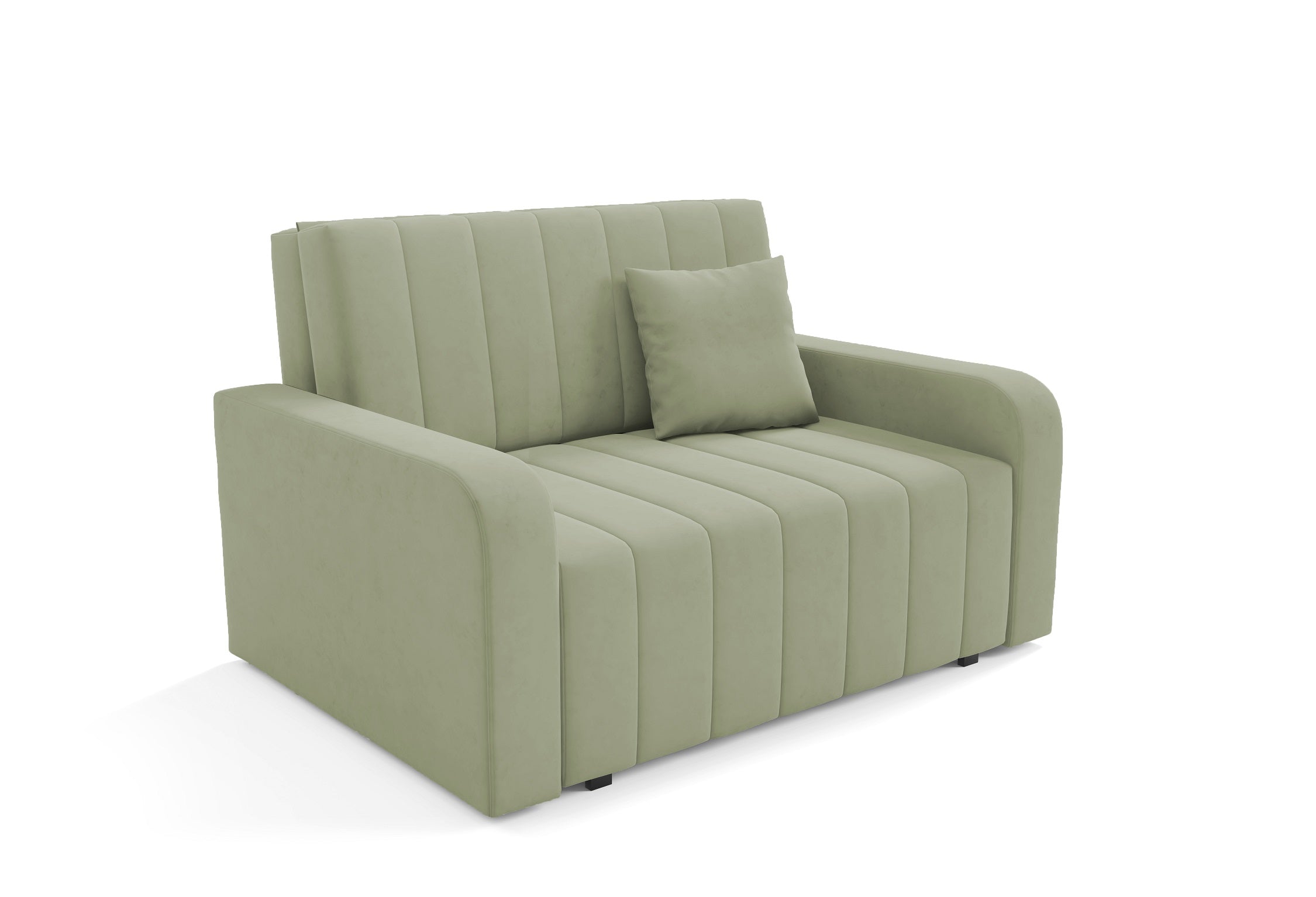 Marko II Sofa Bed – 2-Seater with Storage- 110 cm