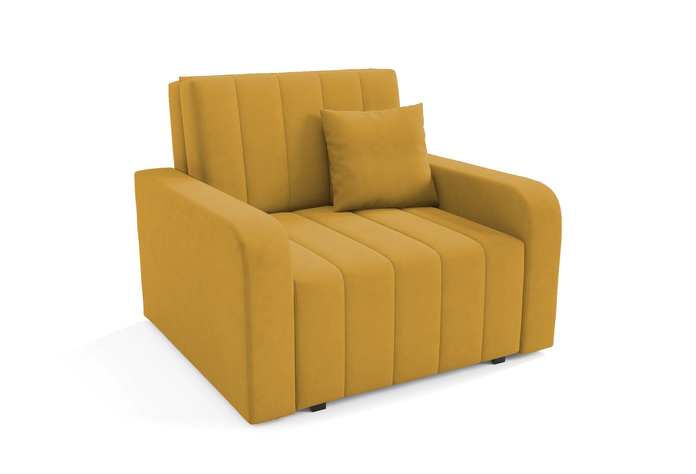 Marko I Chair Bed – Single Sofa Bed with Storage-80 cm