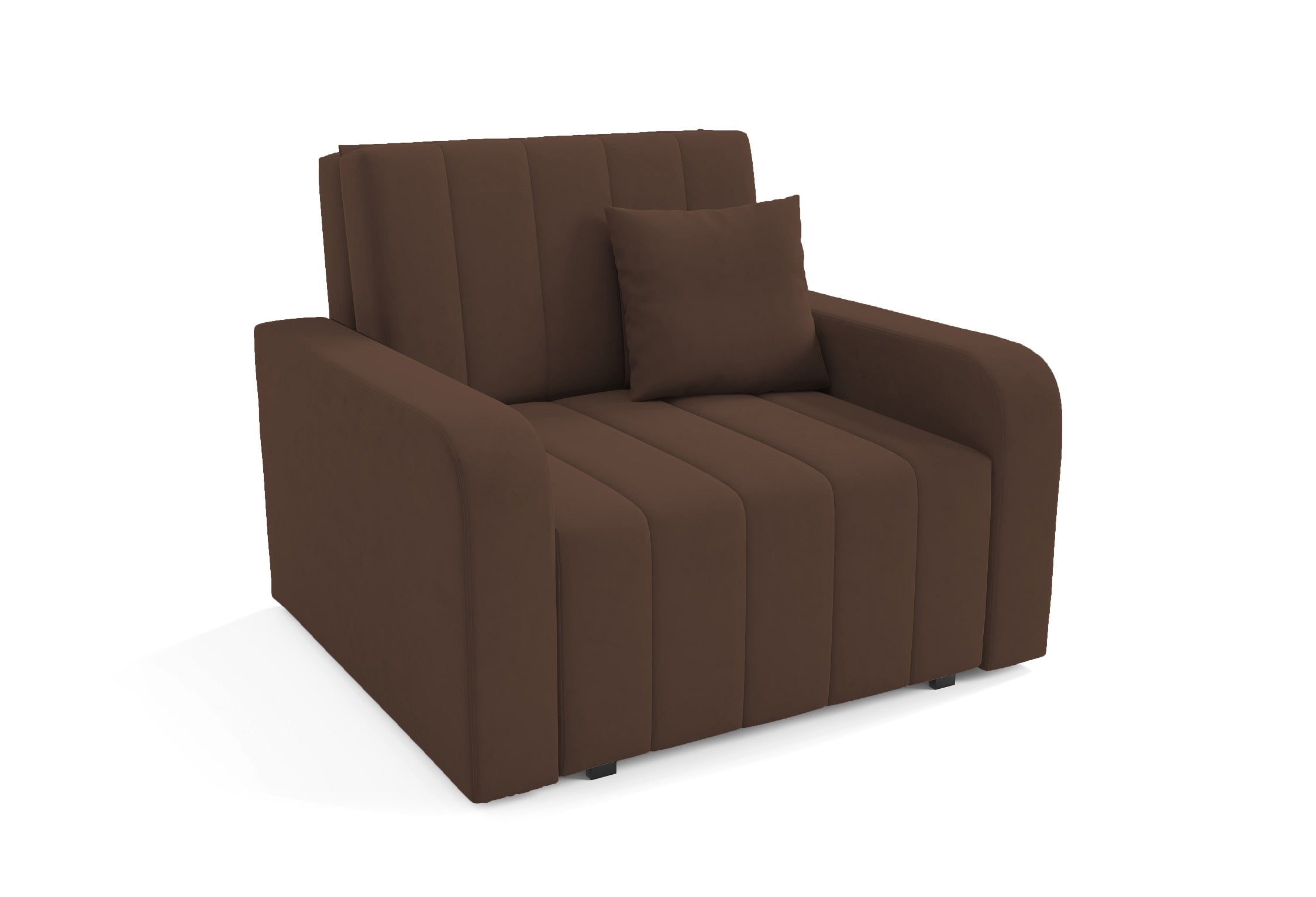 Marko I Chair Bed – Single Sofa Bed with Storage-80 cm