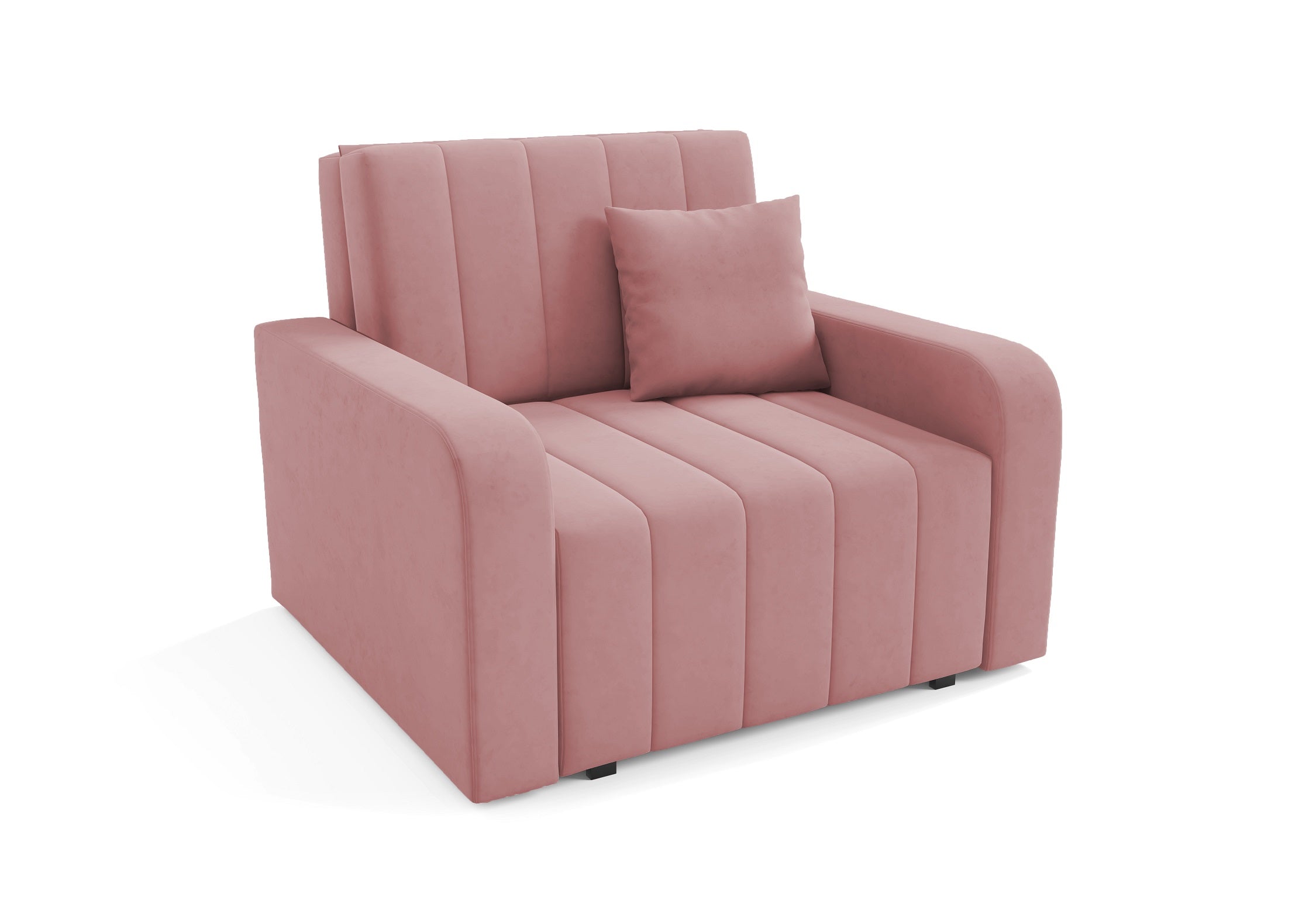 Marko I Chair Bed – Single Sofa Bed with Storage-80 cm