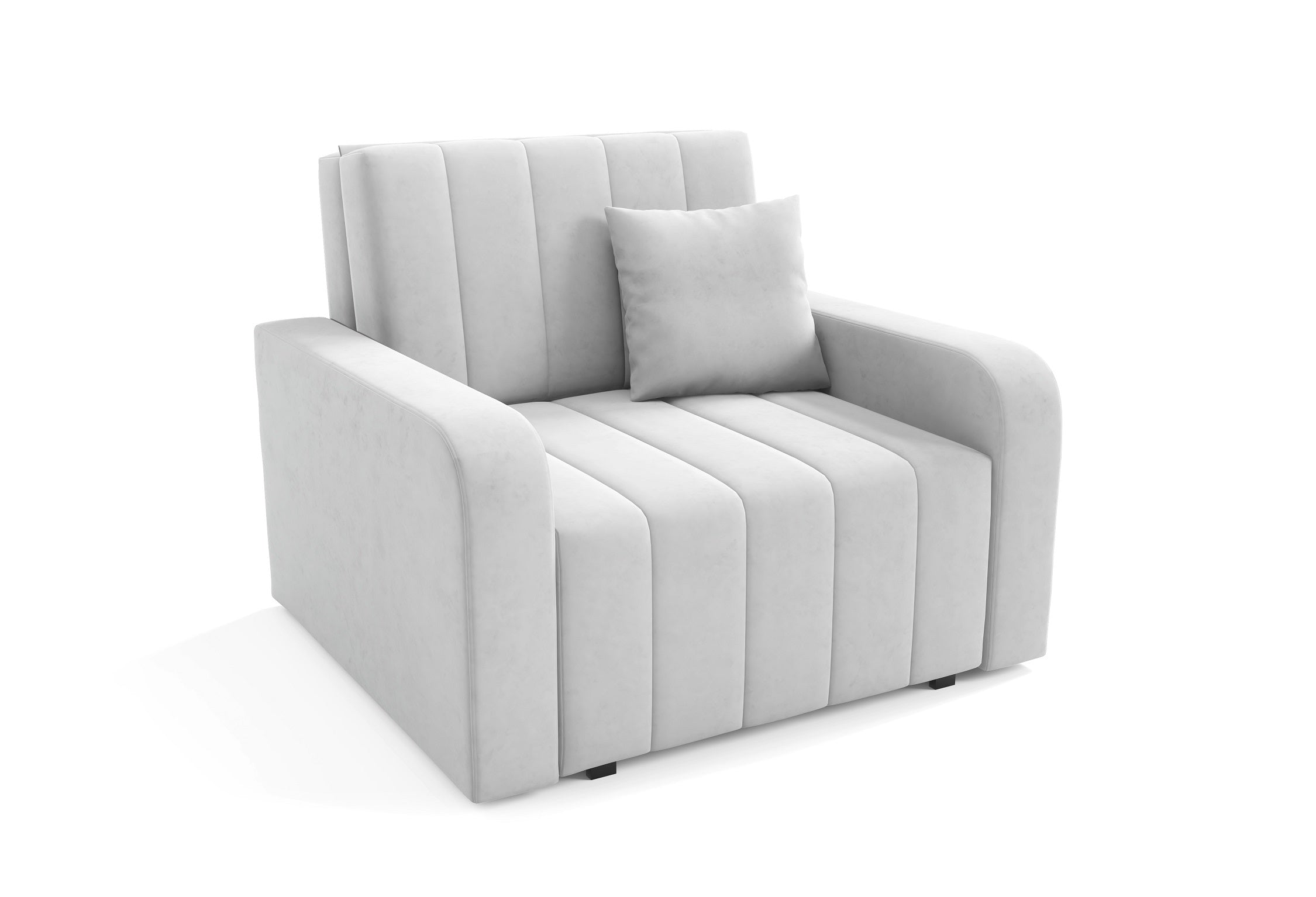 Marko I Chair Bed – Single Sofa Bed with Storage-80 cm