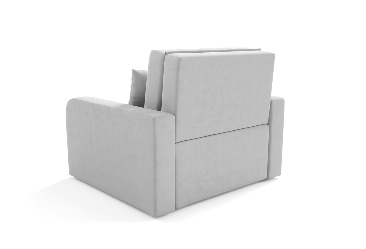 Marko I Chair Bed – Single Sofa Bed with Storage-80 cm