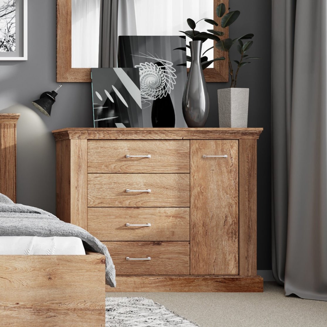 S-Antica Chest of Drawers Light Oak A-2