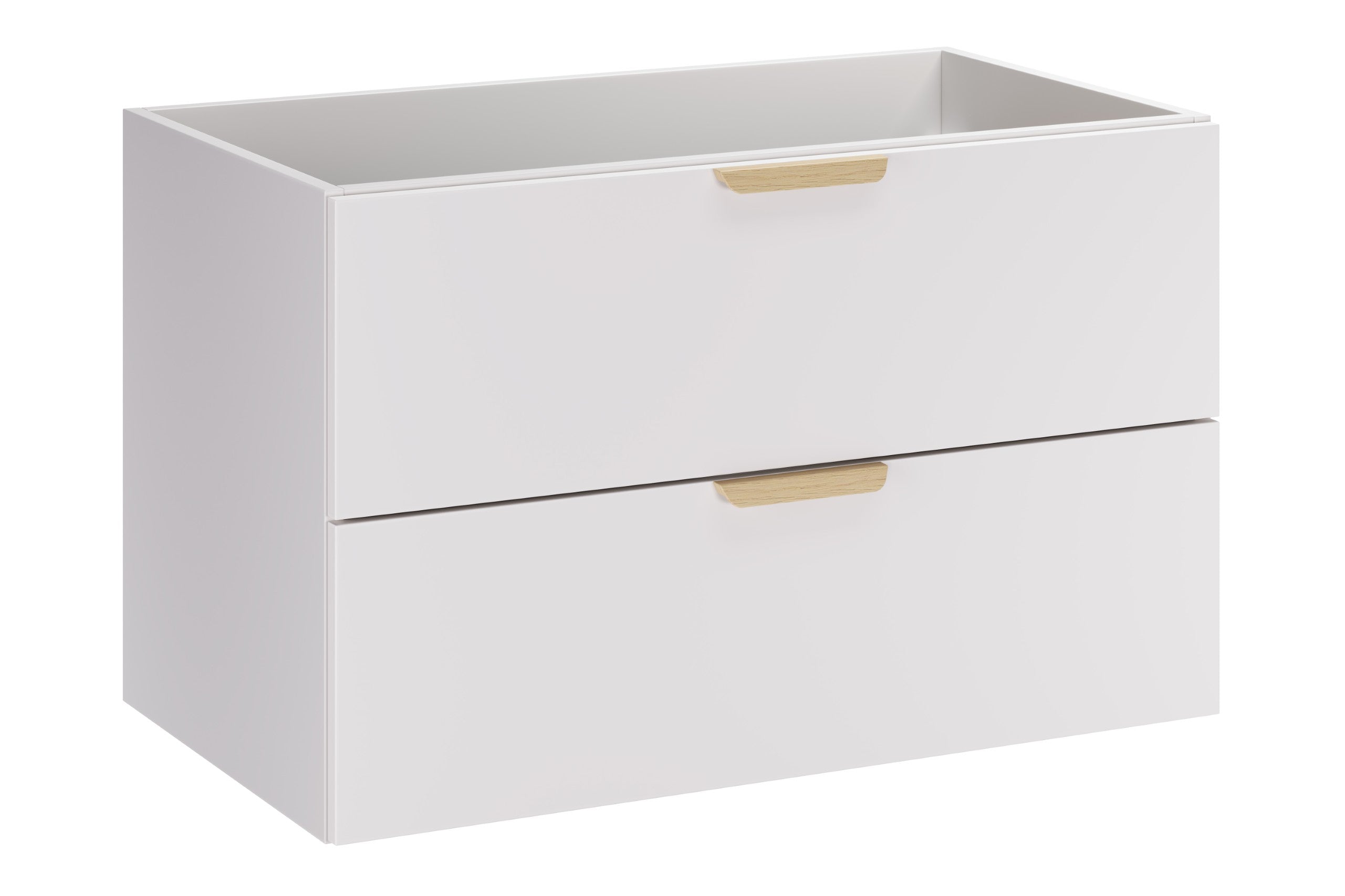 Aster White Bathroom Vanity Unit Set – 120 cm, White Matt & Cremona Oak – Configure Your Bathrom