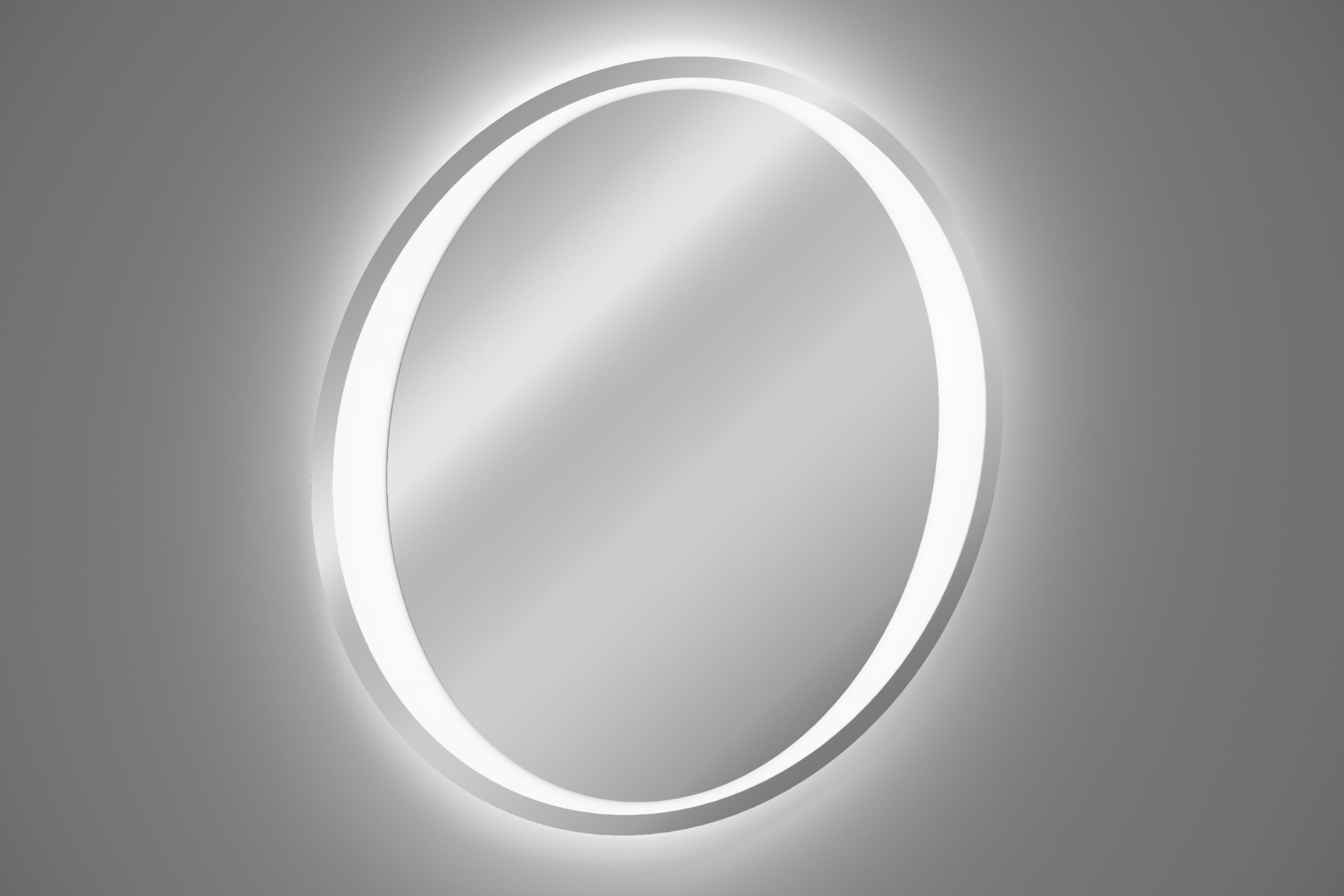 Aurelia LU LED 60 – Round Frameless LED Bathroom Mirror, 60 cm