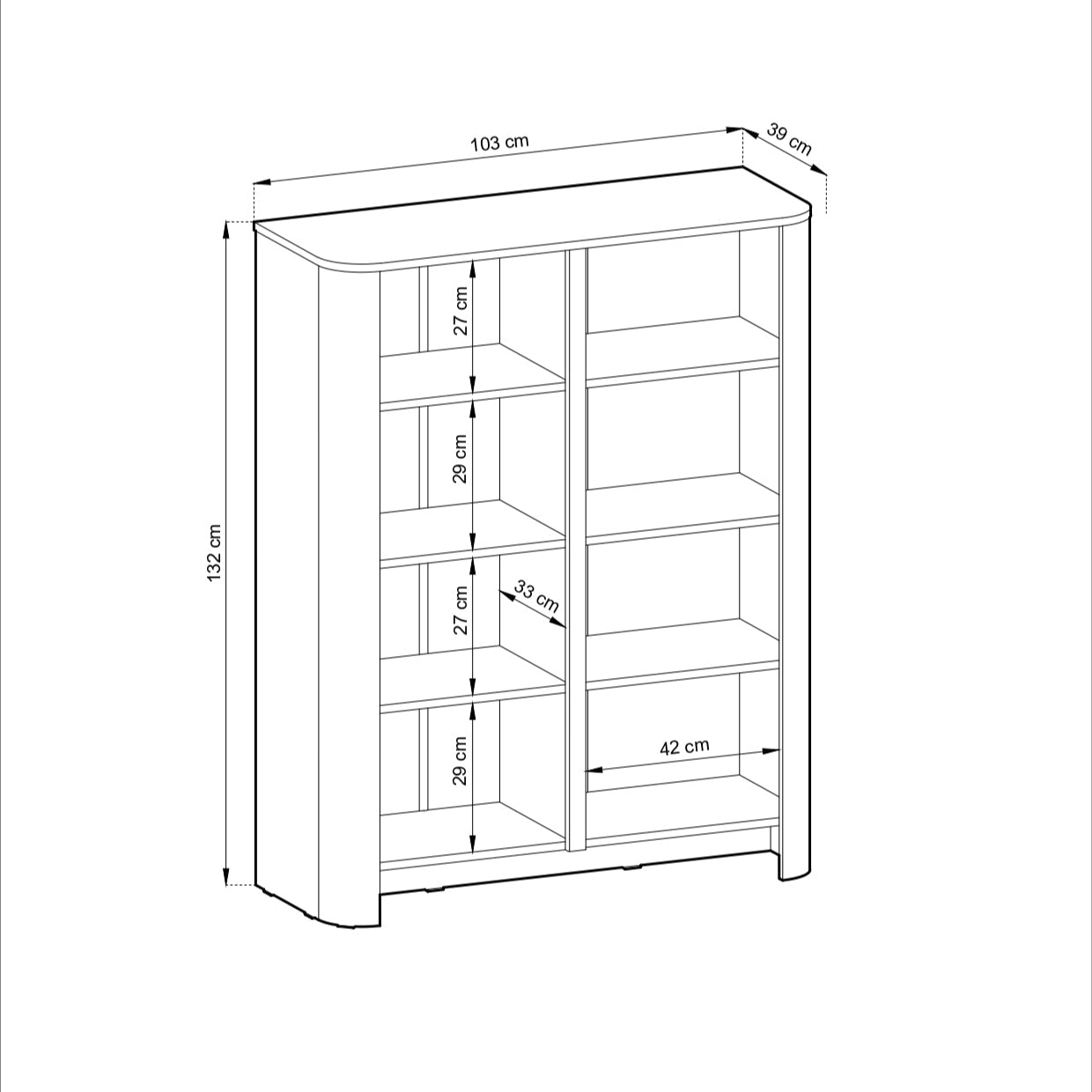 PI Bari Sideboard – Vicenza Oak
