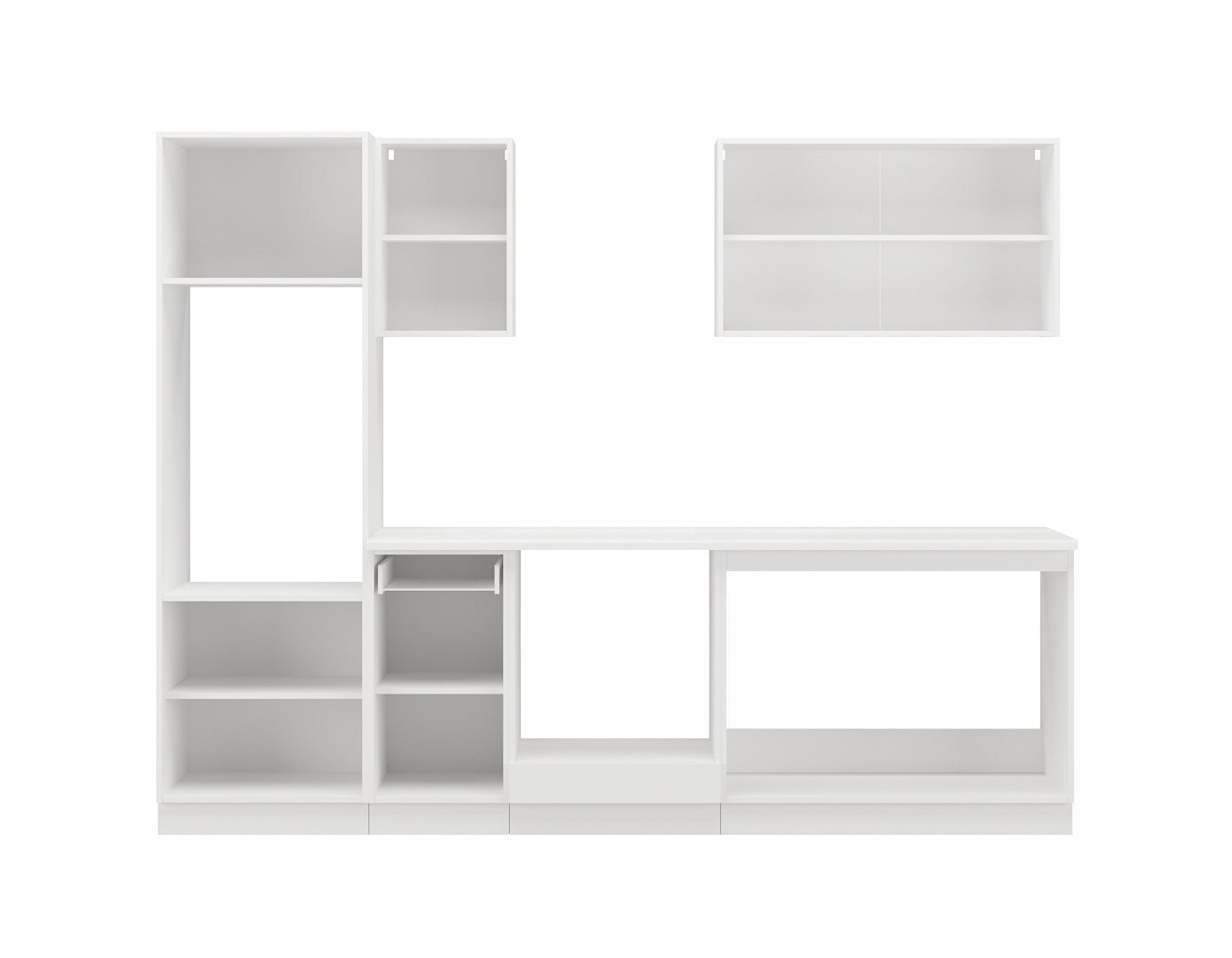 LE Toni 260 cm Kitchen Set – White