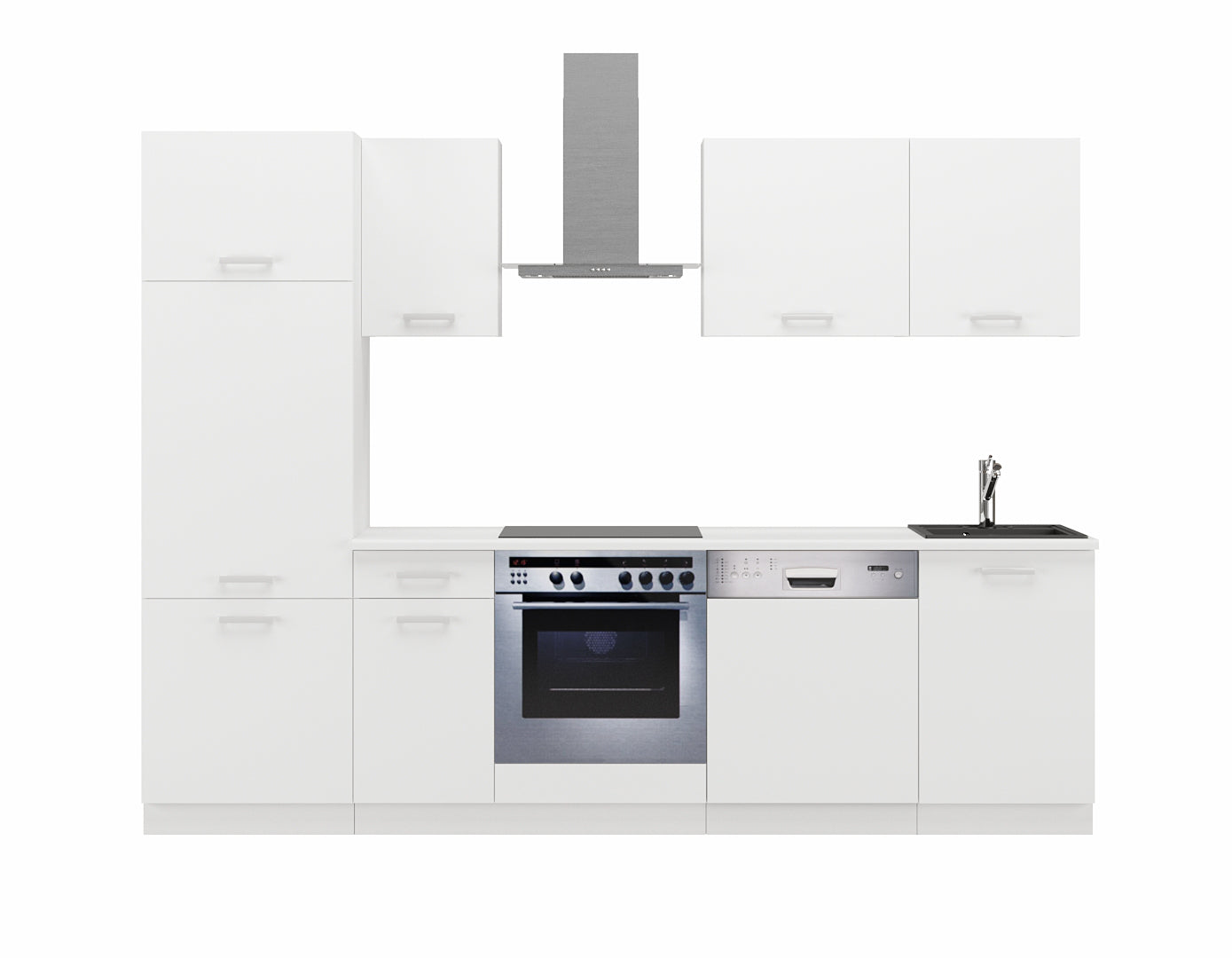 LE Toni 270 cm Kitchen Set – White