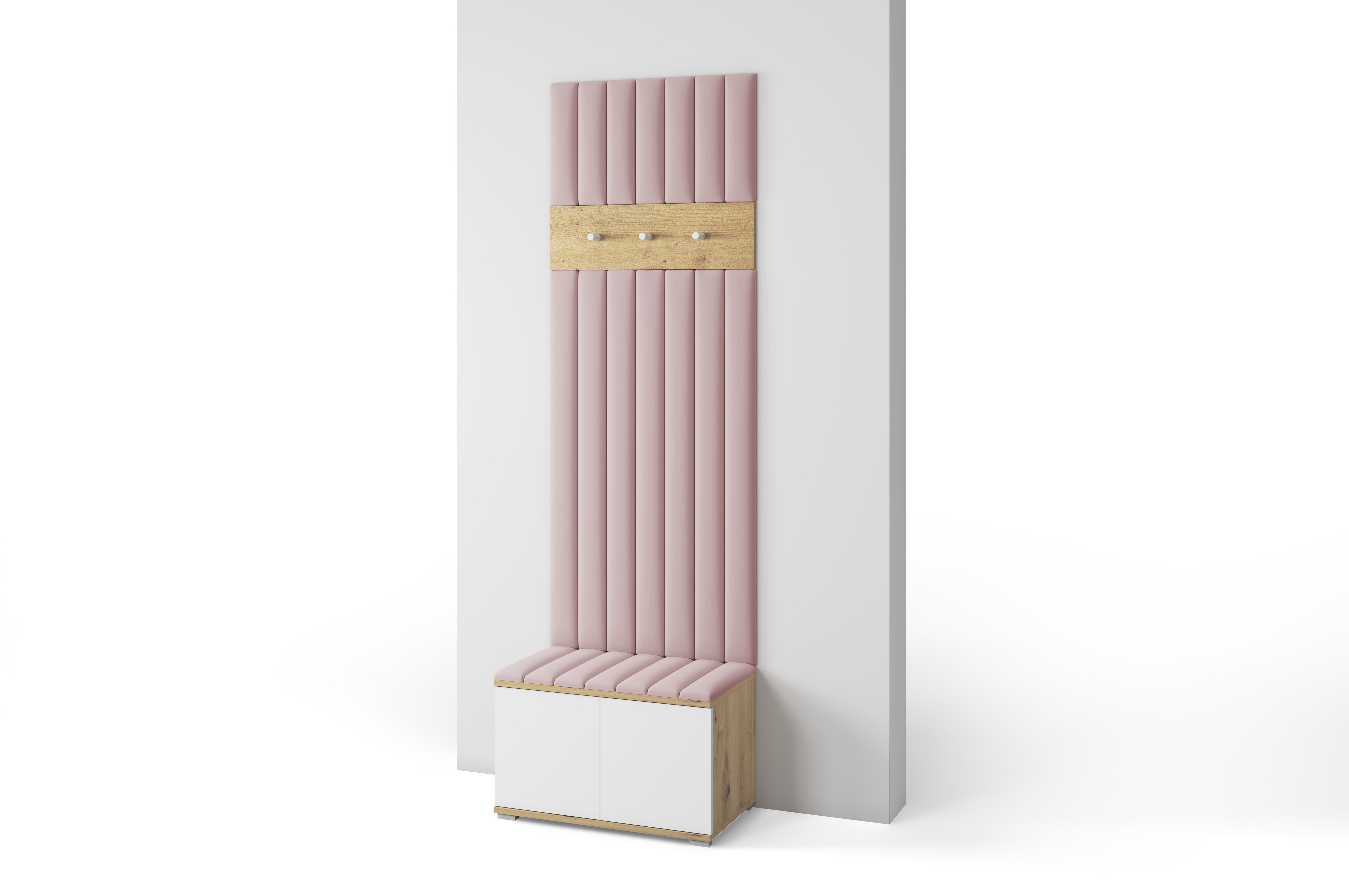 PK Sevilla 12 Hallway Wardrobe - Upholstered Panels in Various Colours