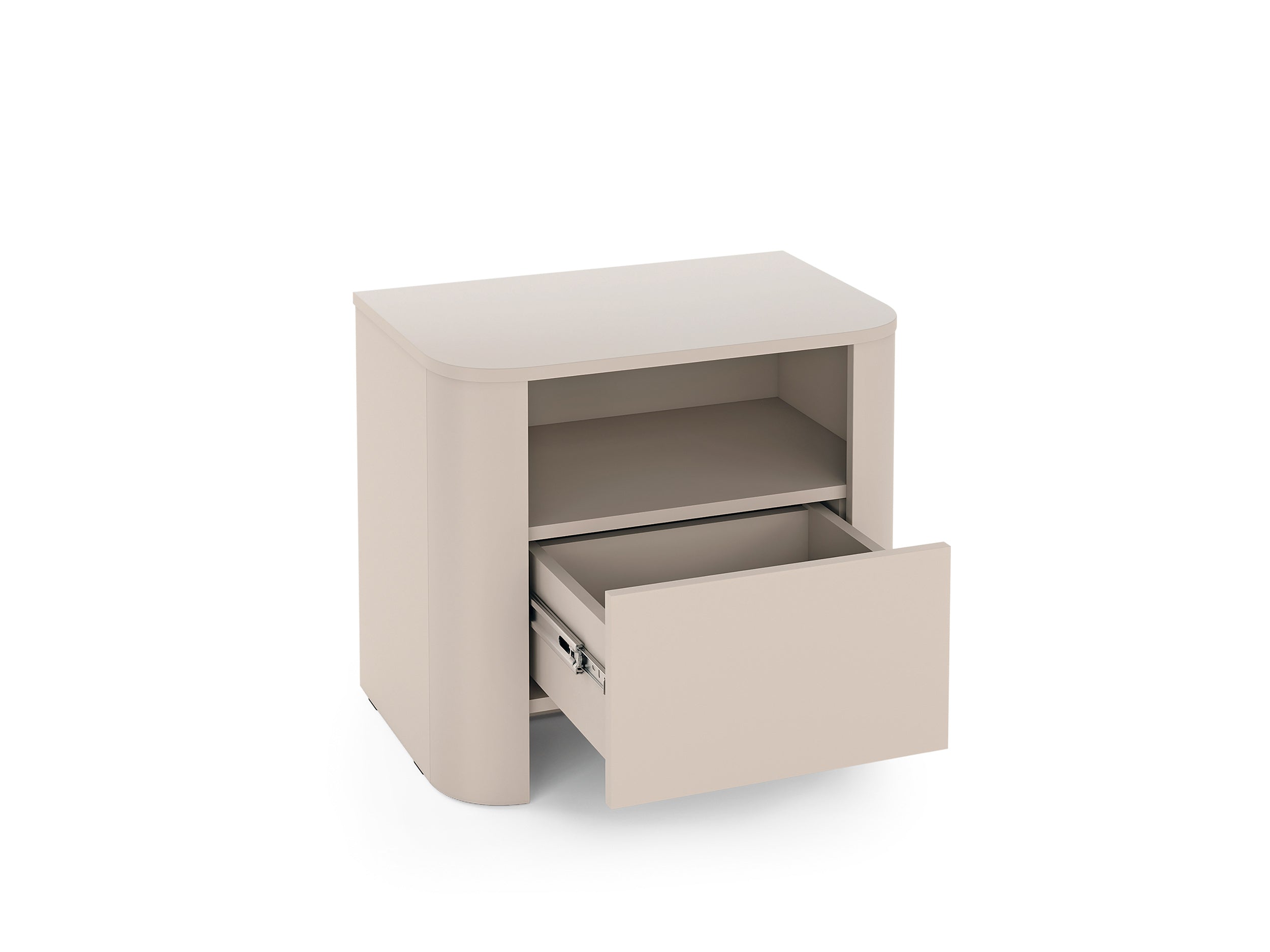 PI Bari Bedside Table – Cashmere