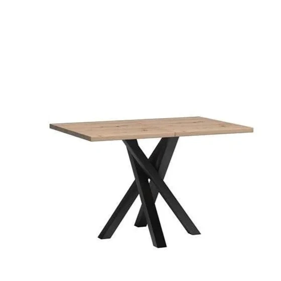 Modern Table S-CALI Artisan Oak 120-160 cm