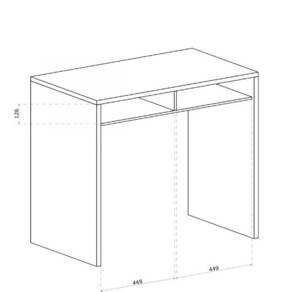 S-Cali Vanity Table C-18