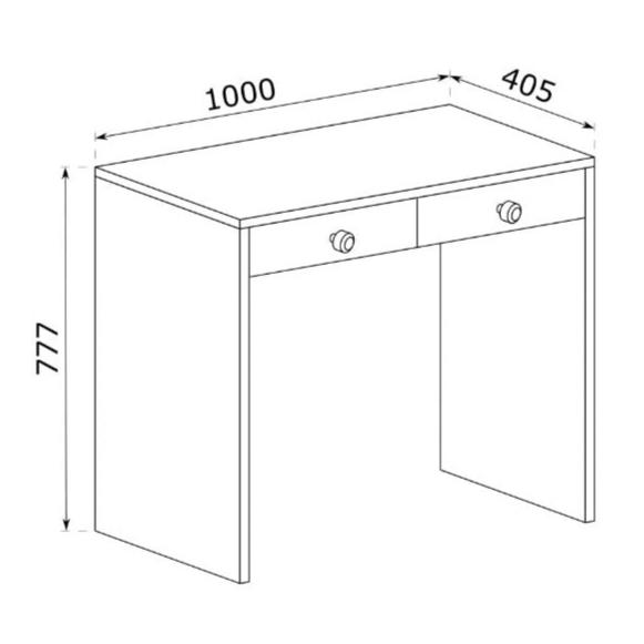 S-Cali Vanity Table C-18