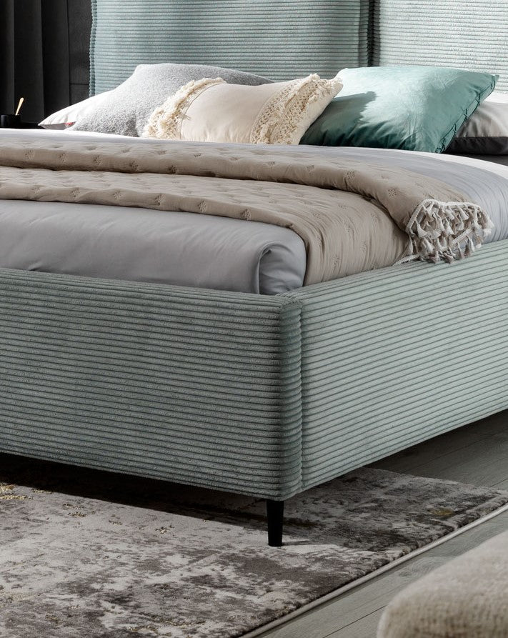 CHARLOTTE Upholstered Bed 140 / 160 / 180 cm – Choose Your Configuration