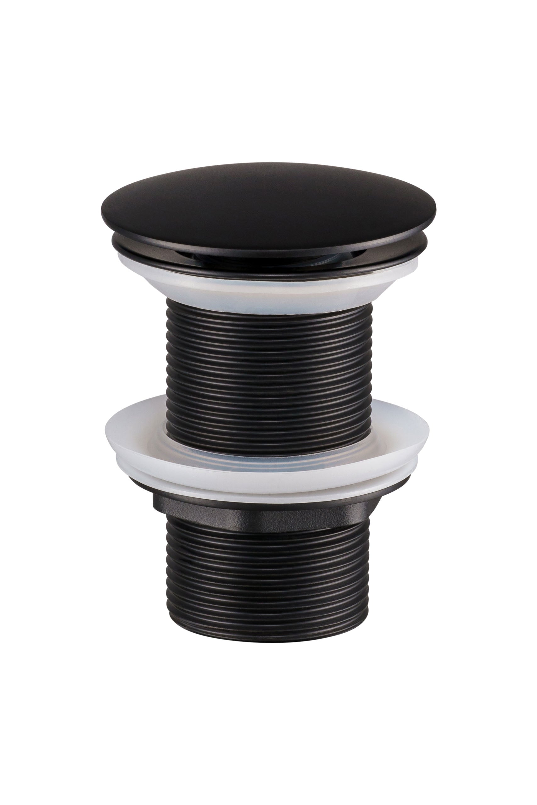 Click-Clack Basin Waste – Matt Black, T201MBG-3
