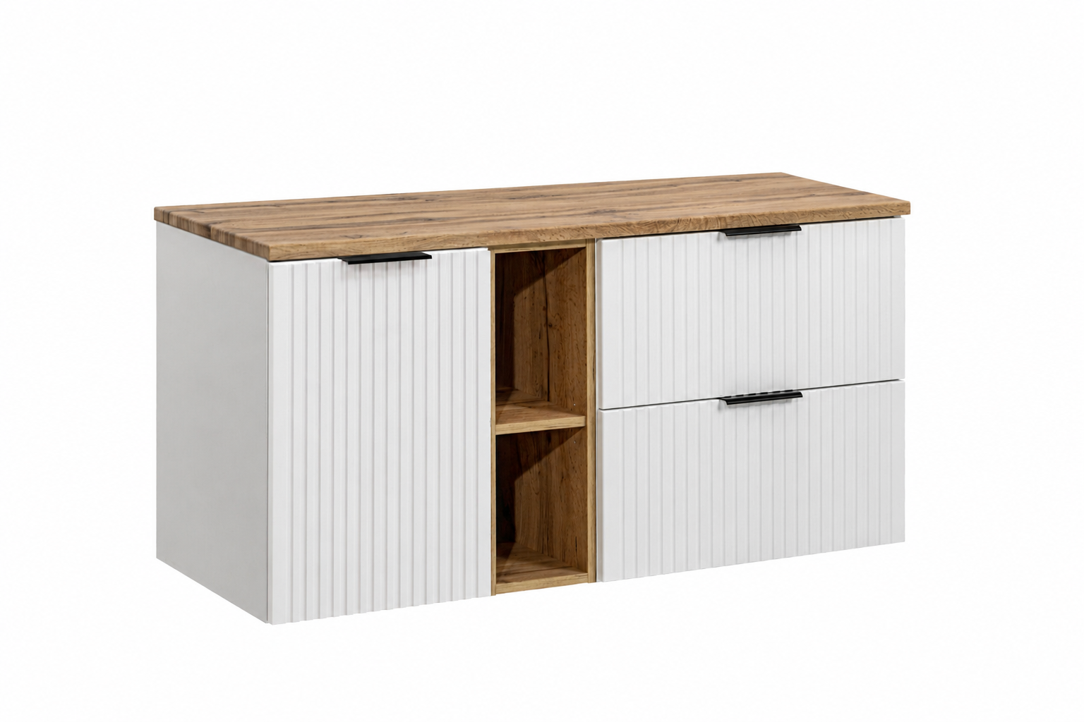 Adel White Vanity Unit Set 100 / 120 / 140 cm – Configure Your Bathroom