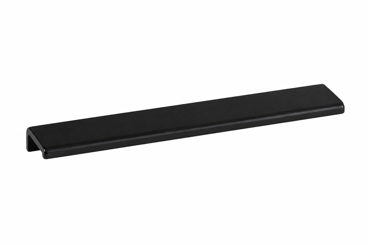 Adel Black Tall Cabinet 1 Door – Matt Black, 35x25x140 cm