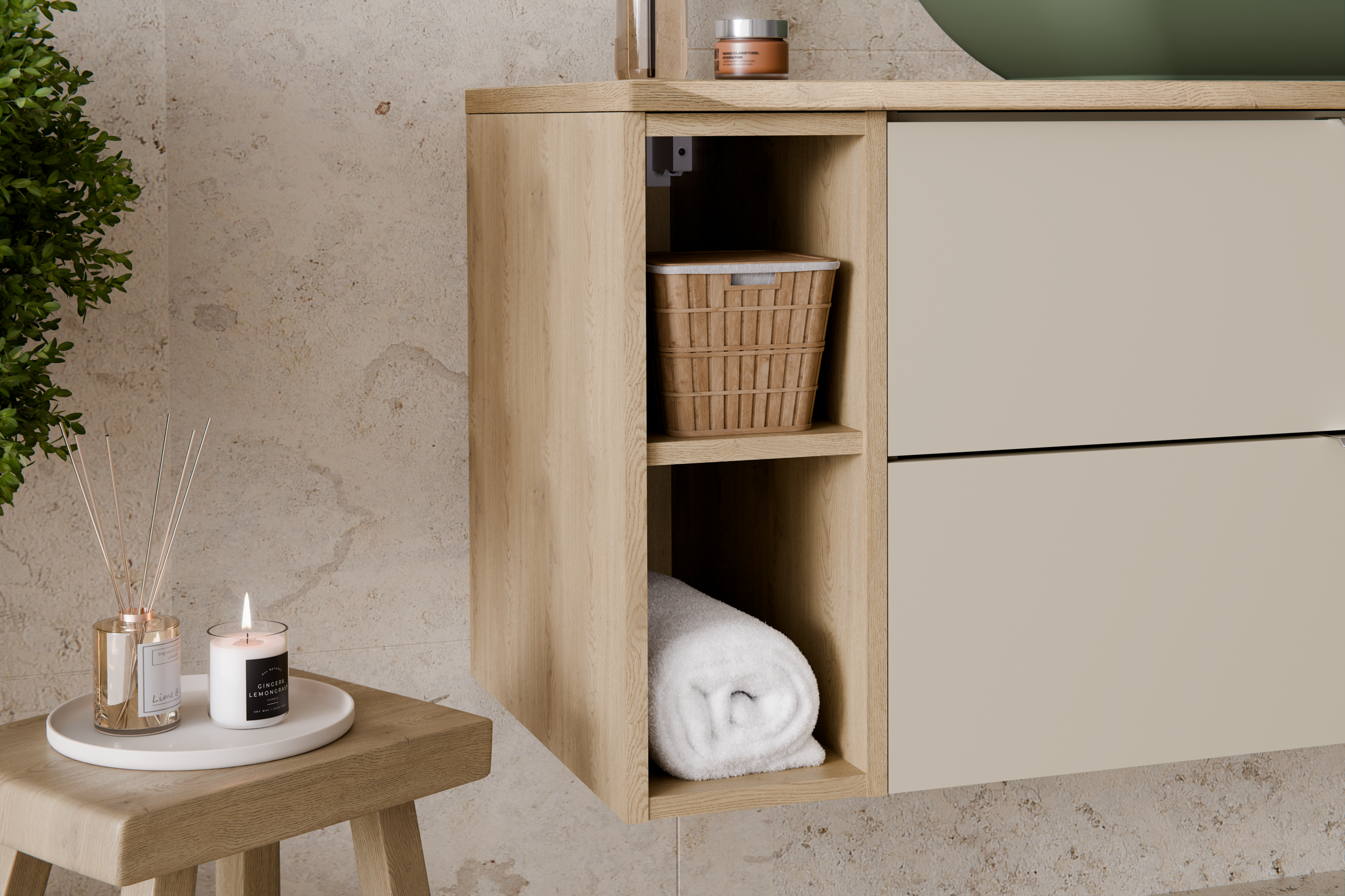 Dalia Cashmere Vanity Unit Set 50 / 60 / 80 / 100 / 120 cm – Configure Your Bathroom