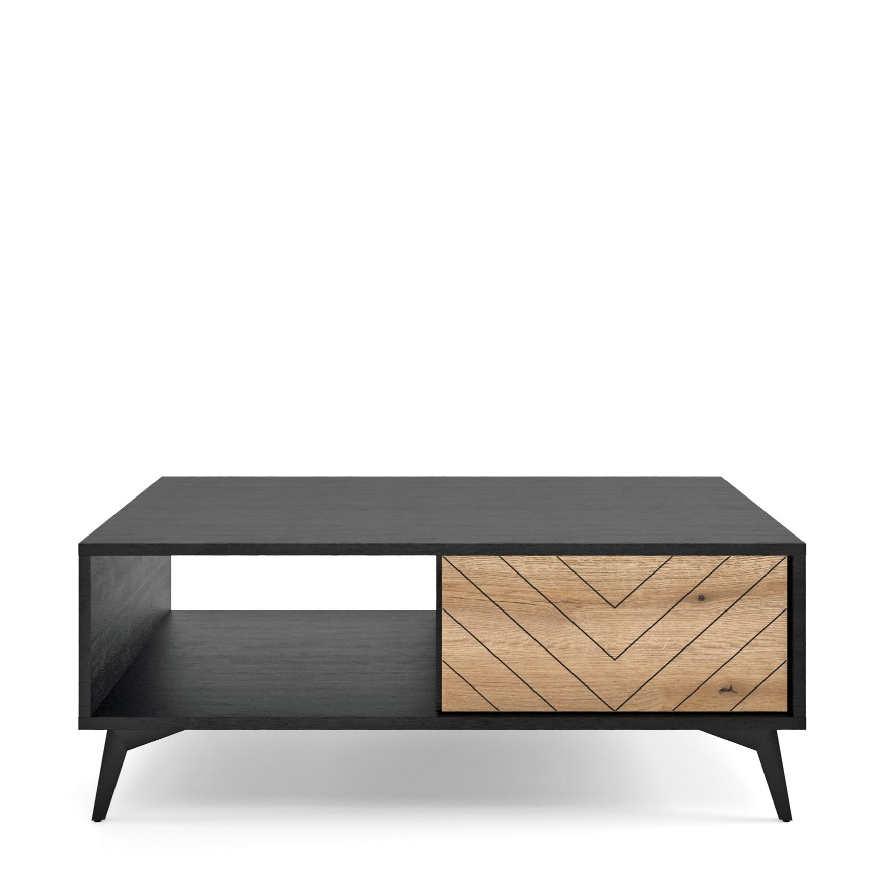 Diamond Coffee Table - Coffee table with One Drawer