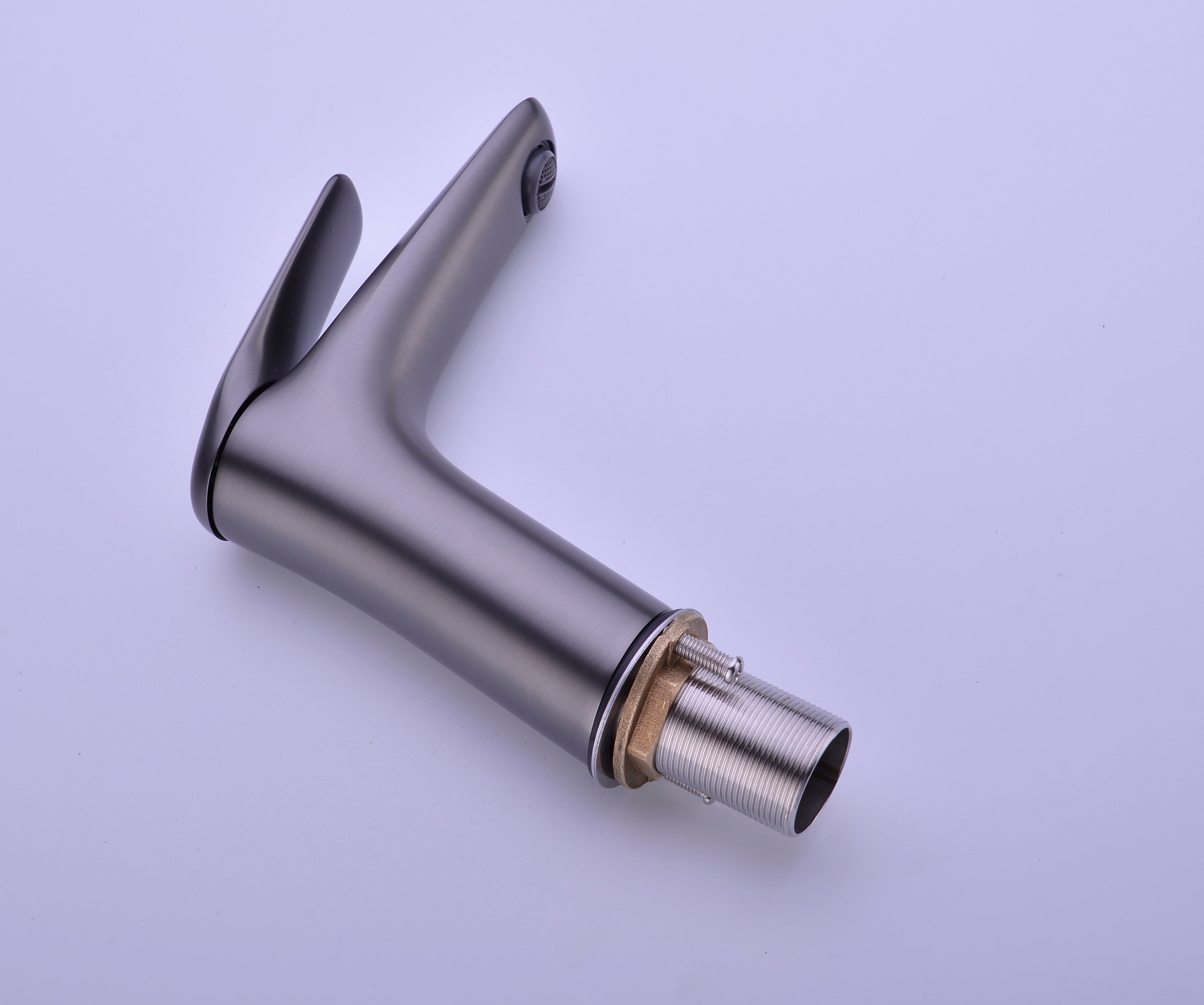 Niagara Low Basin Mixer Tap – Gun Grey, 86001GG