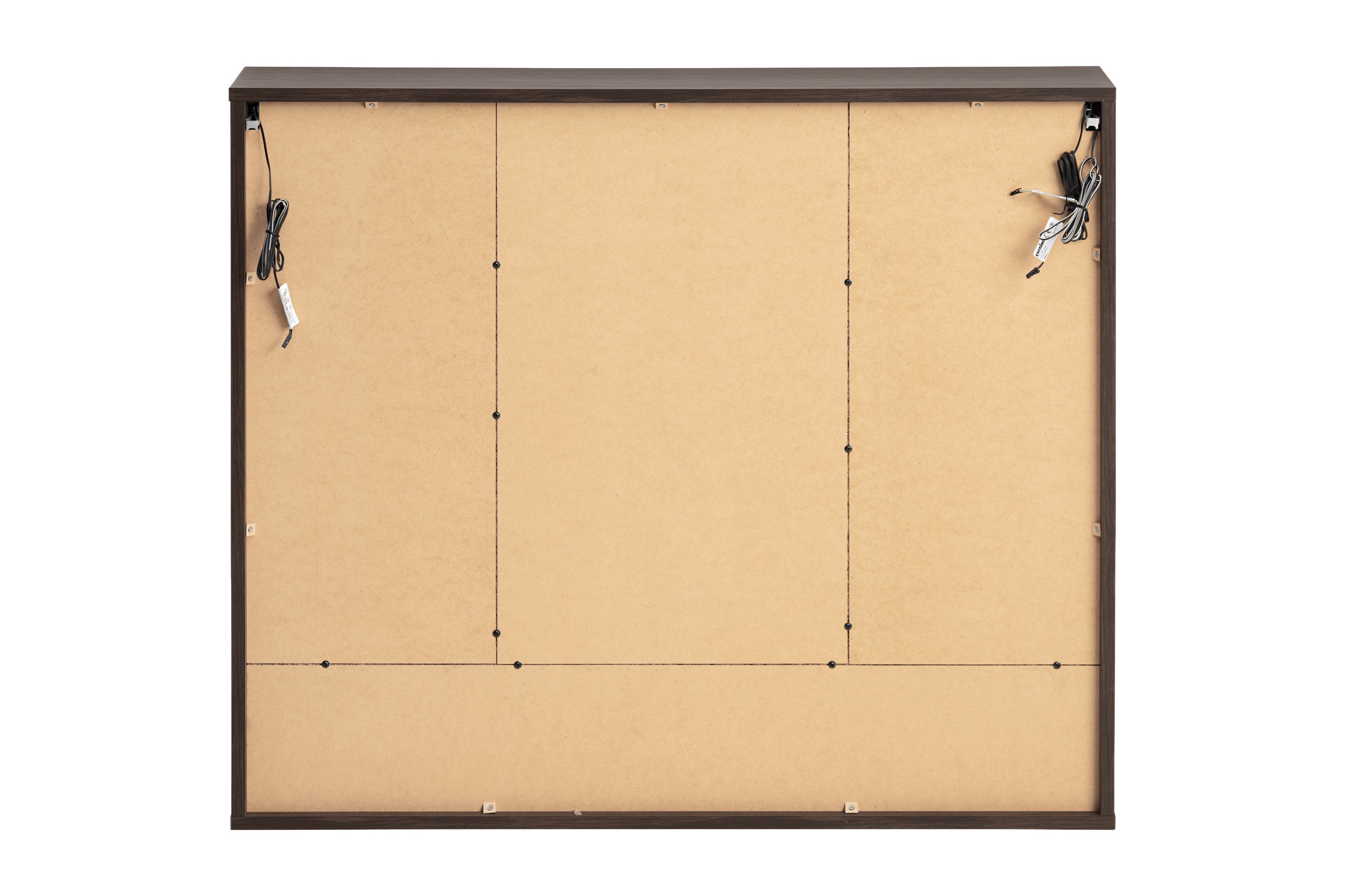 Dorothy Ristretto Mirror Cabinet 100 cm 3 Doors – Ristretto Oak