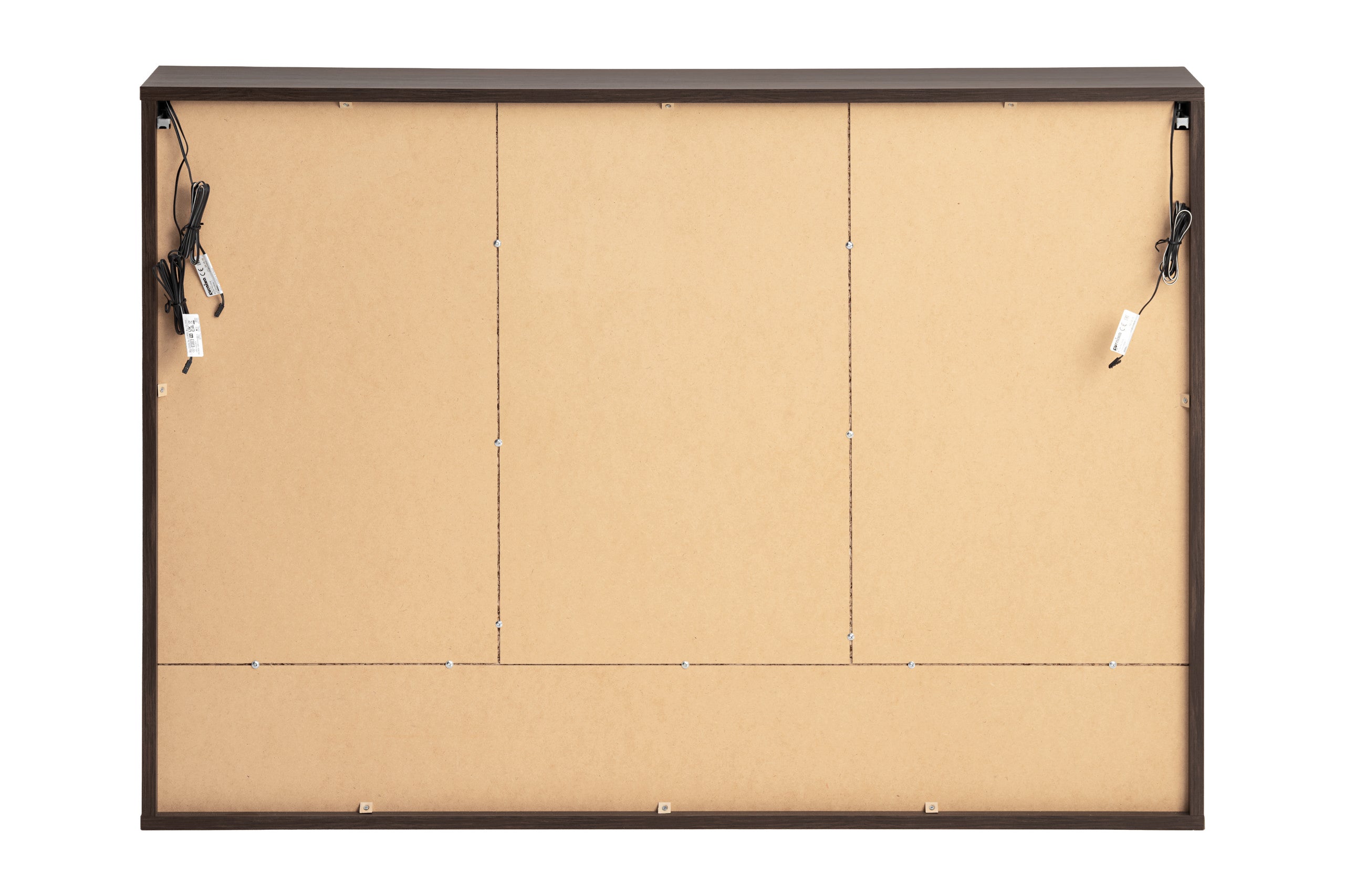 Dorothy Ristretto Mirror Cabinet 120 cm 3 Doors – Ristretto Oak