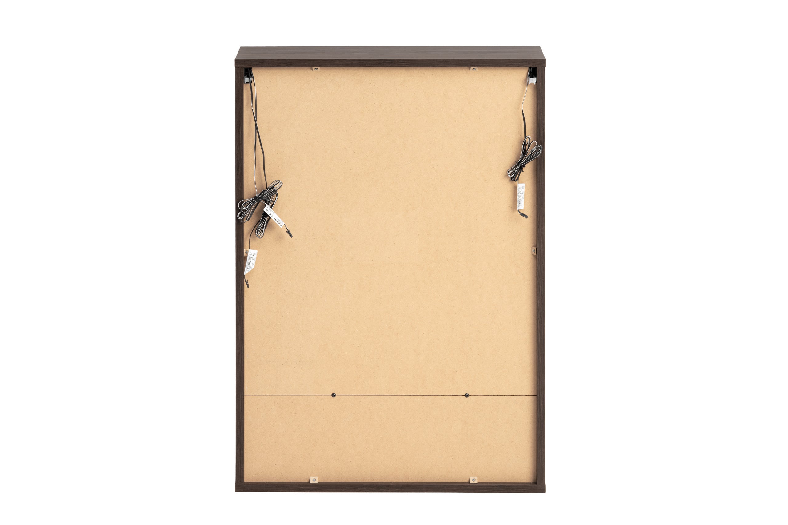 Dorothy Ristretto Mirror Cabinet 60 cm 2 Doors – Ristretto Oak