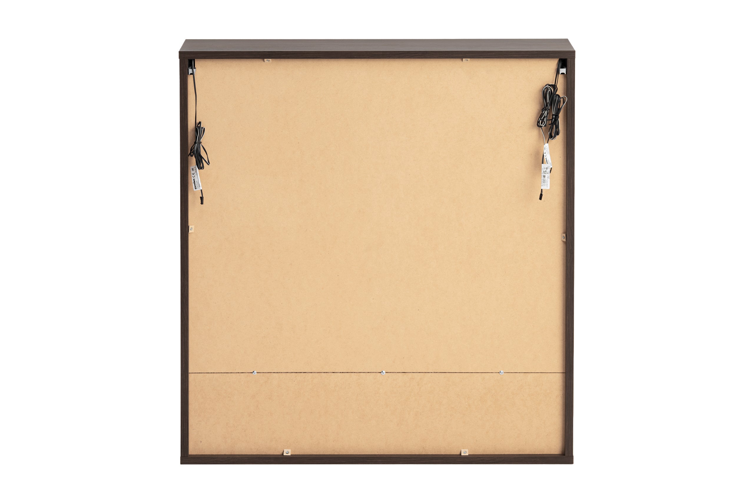 Dorothy Ristretto Mirror Cabinet 80 cm 2 Doors – Ristretto Oak