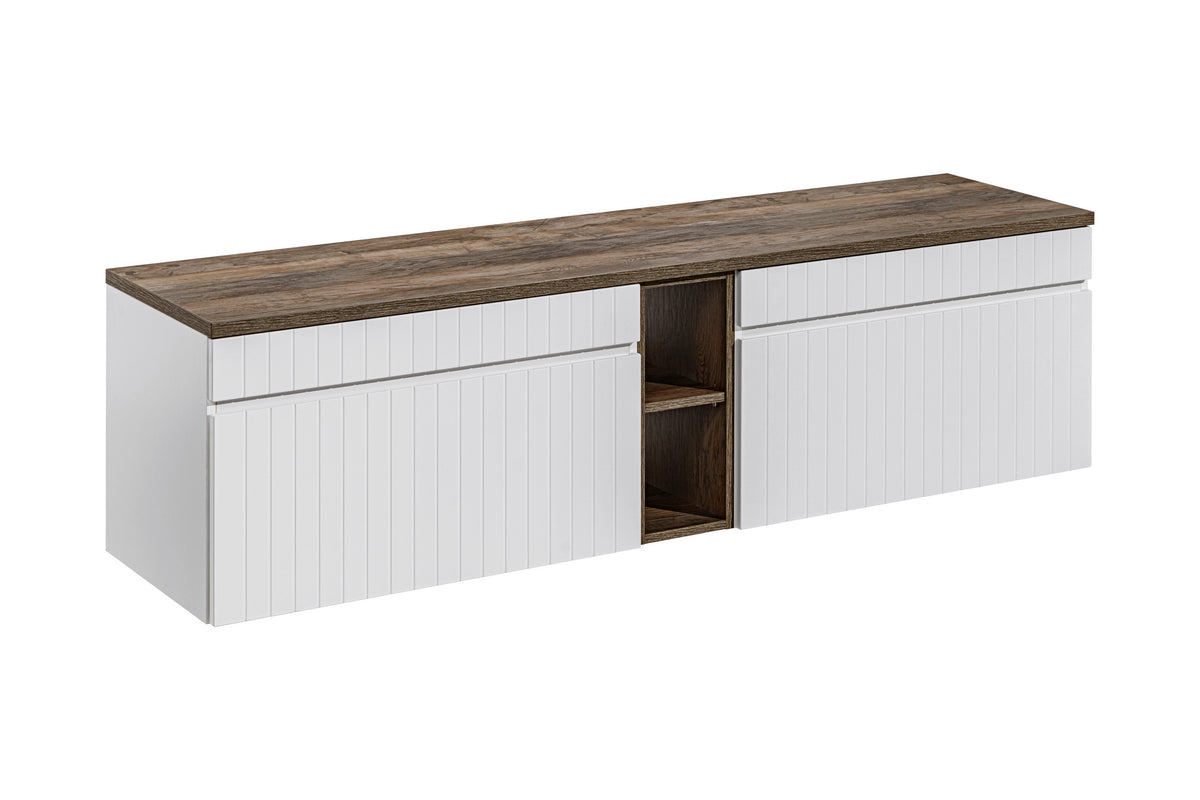 Iconic White Vanity Unit Set 60 / 80 / 100 / 120 / 140 / 180 cm – Configure Your Bathroom
