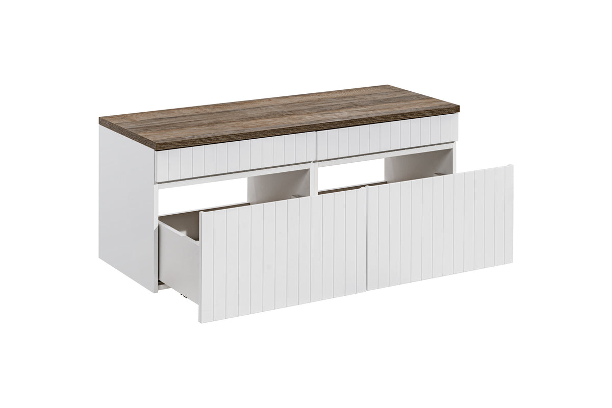 Iconic White Vanity Unit Set 60 / 80 / 100 / 120 / 140 / 180 cm – Configure Your Bathroom