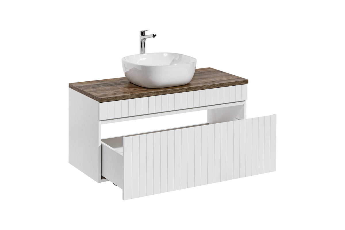 Iconic White Vanity Unit Set 60 / 80 / 100 / 120 / 140 / 180 cm – Configure Your Bathroom