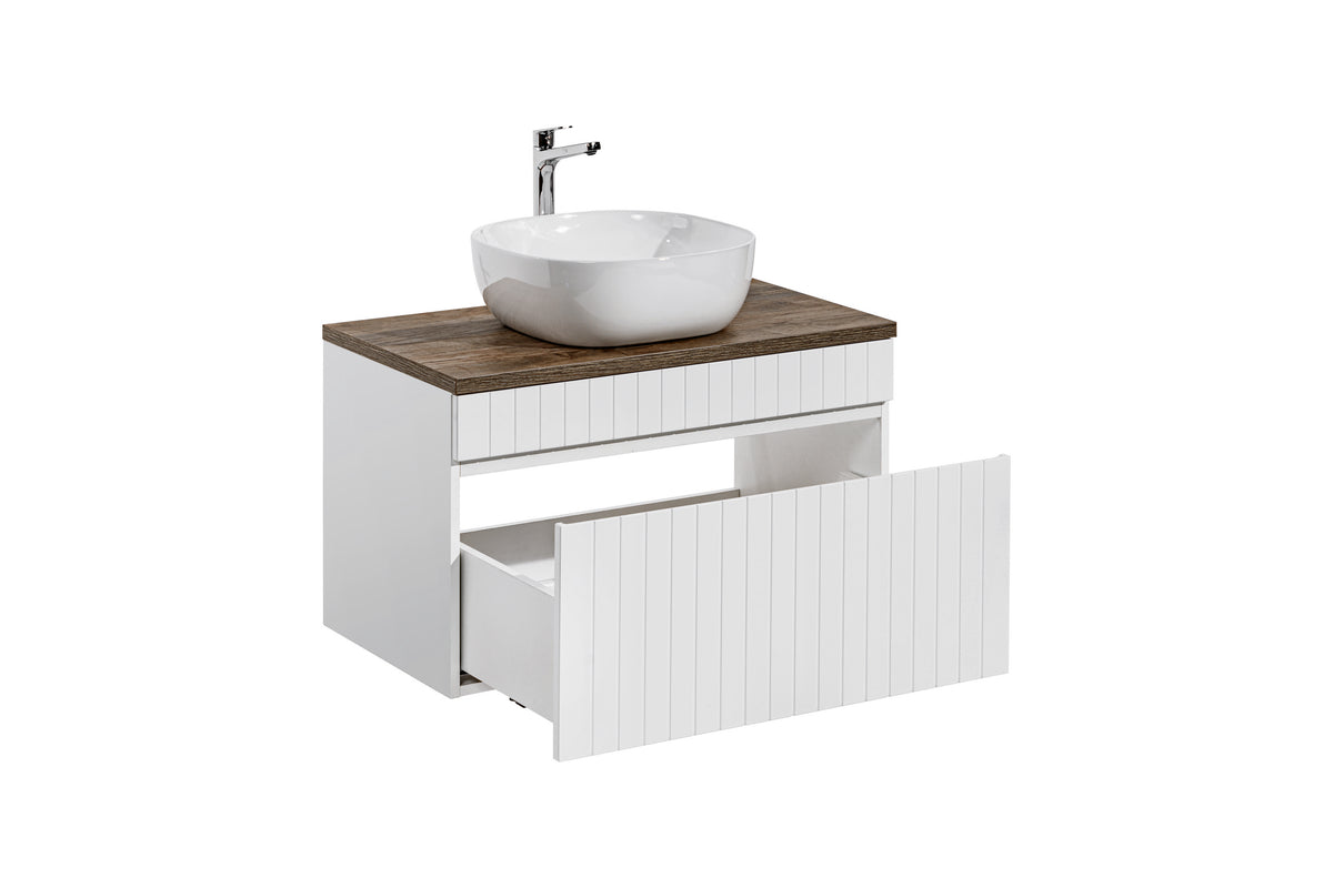 Iconic White Vanity Unit Set 60 / 80 / 100 / 120 / 140 / 180 cm – Configure Your Bathroom