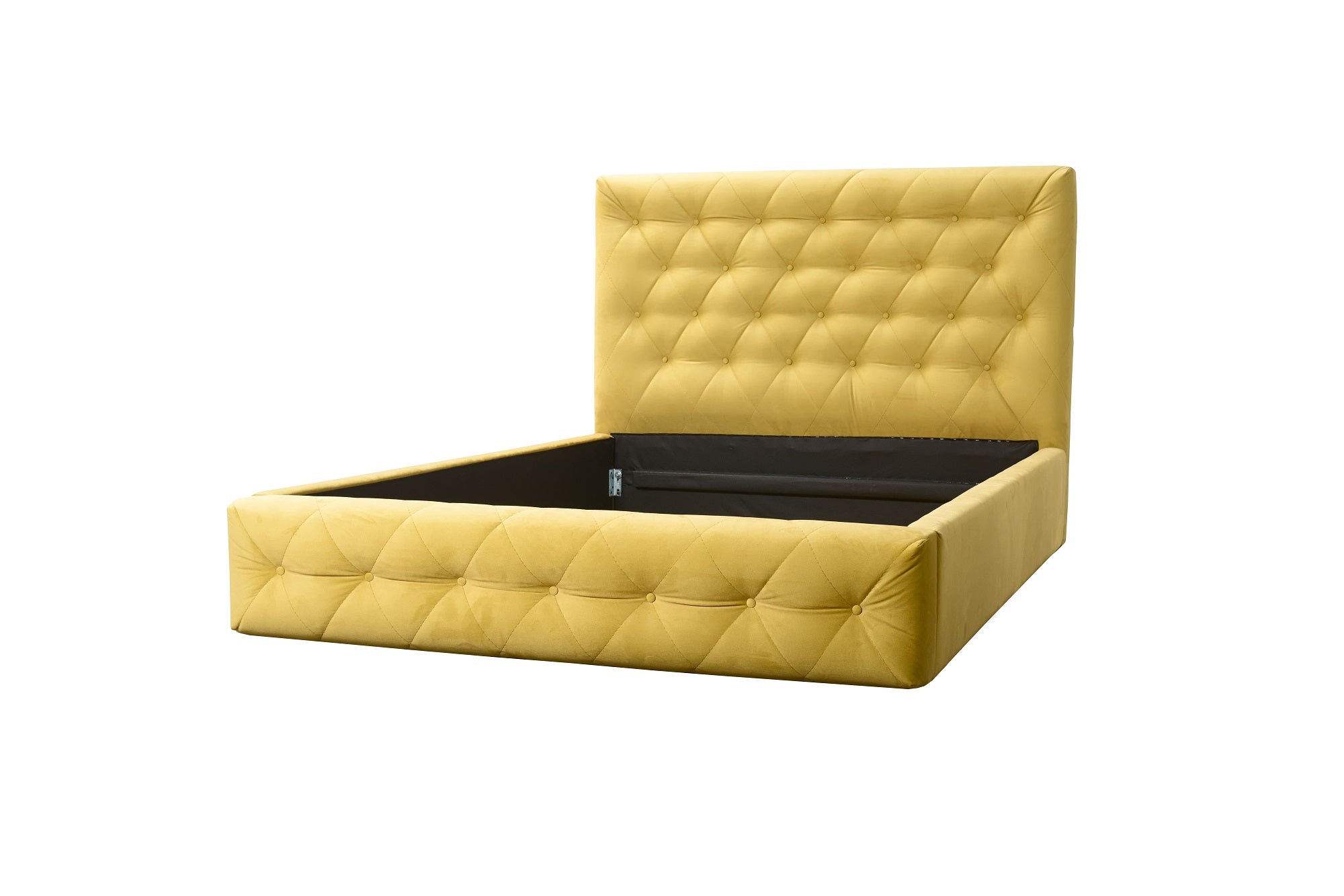 G-Rome Upholstered Bed with Gas Lift Storage