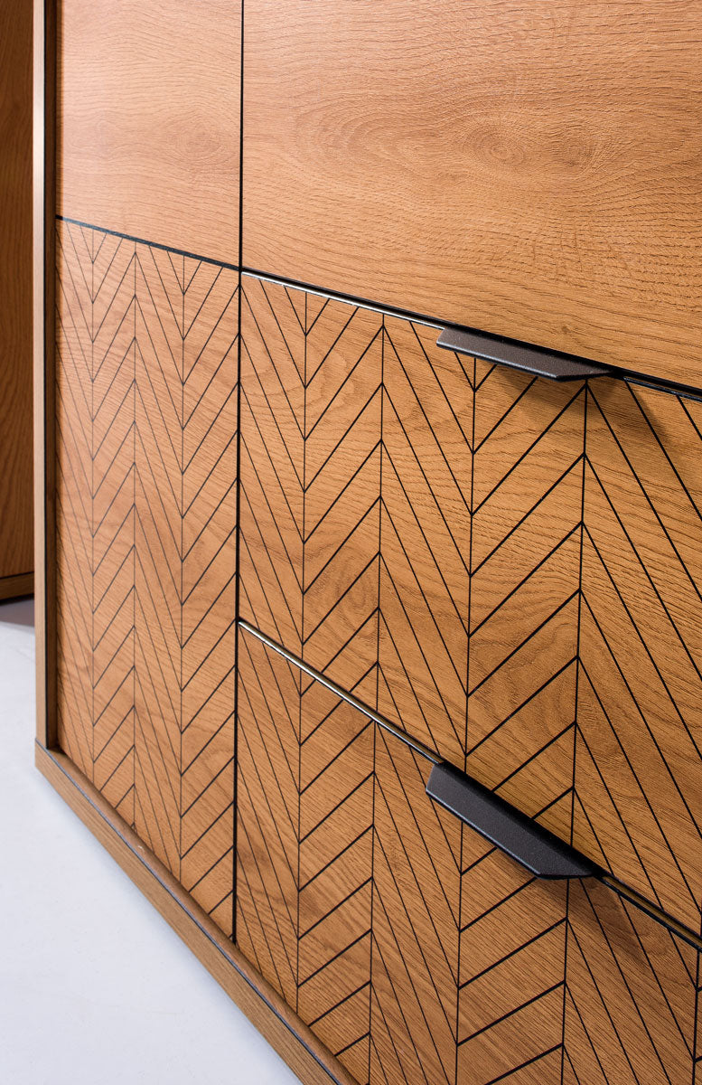 Modern Chest of Drawers with Displat J-Fonti F-4