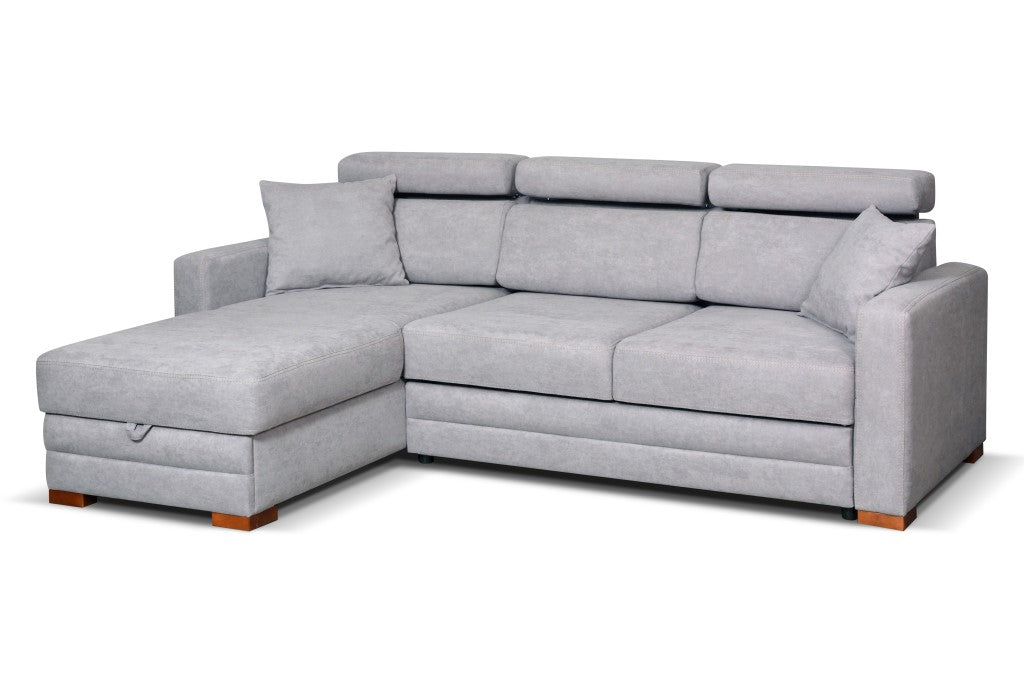 Solar Corner Sofa Soft Grey