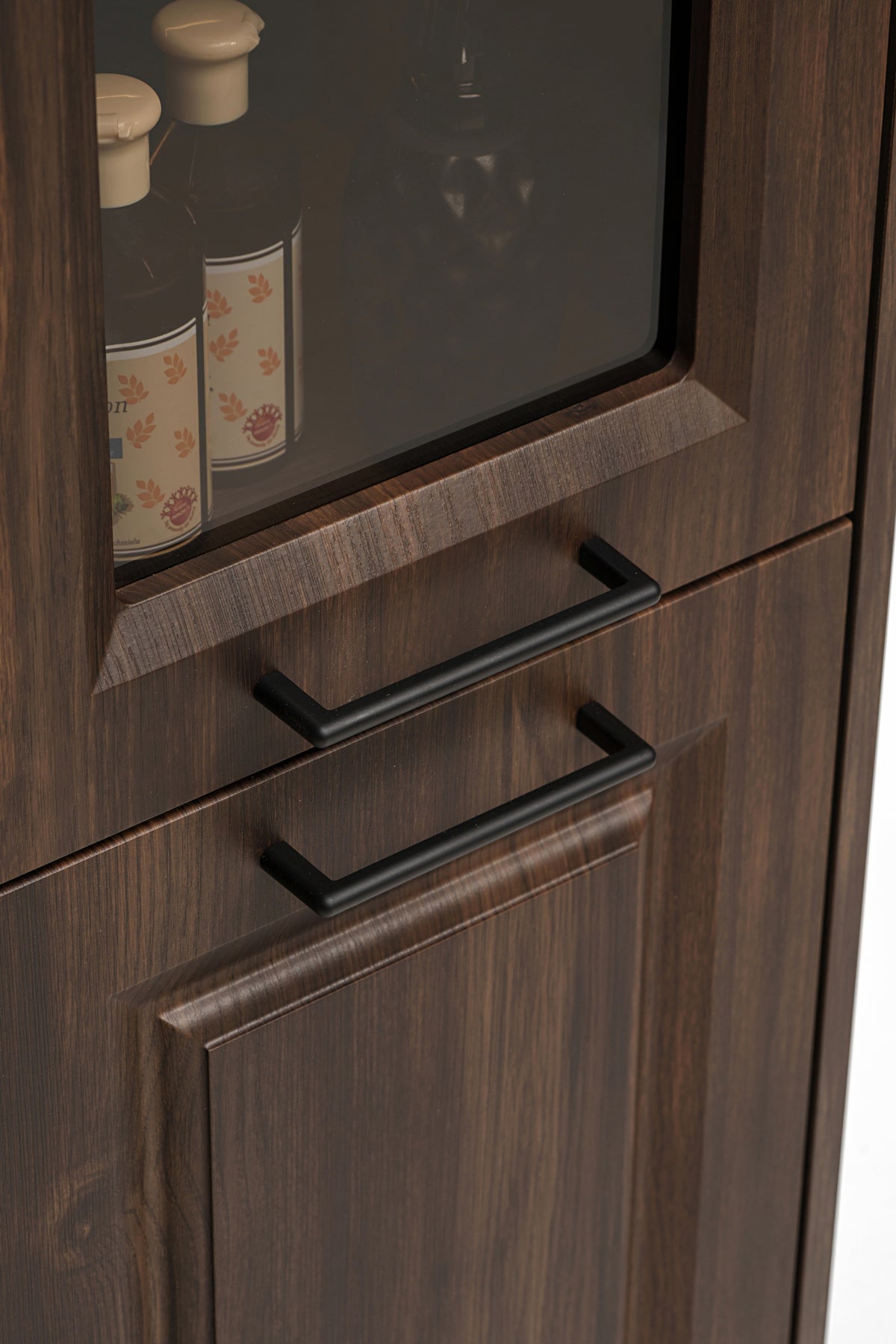 Dorothy Ristretto Tall Cabinet 2 Doors – Ristretto Oak, 40x35x205 cm