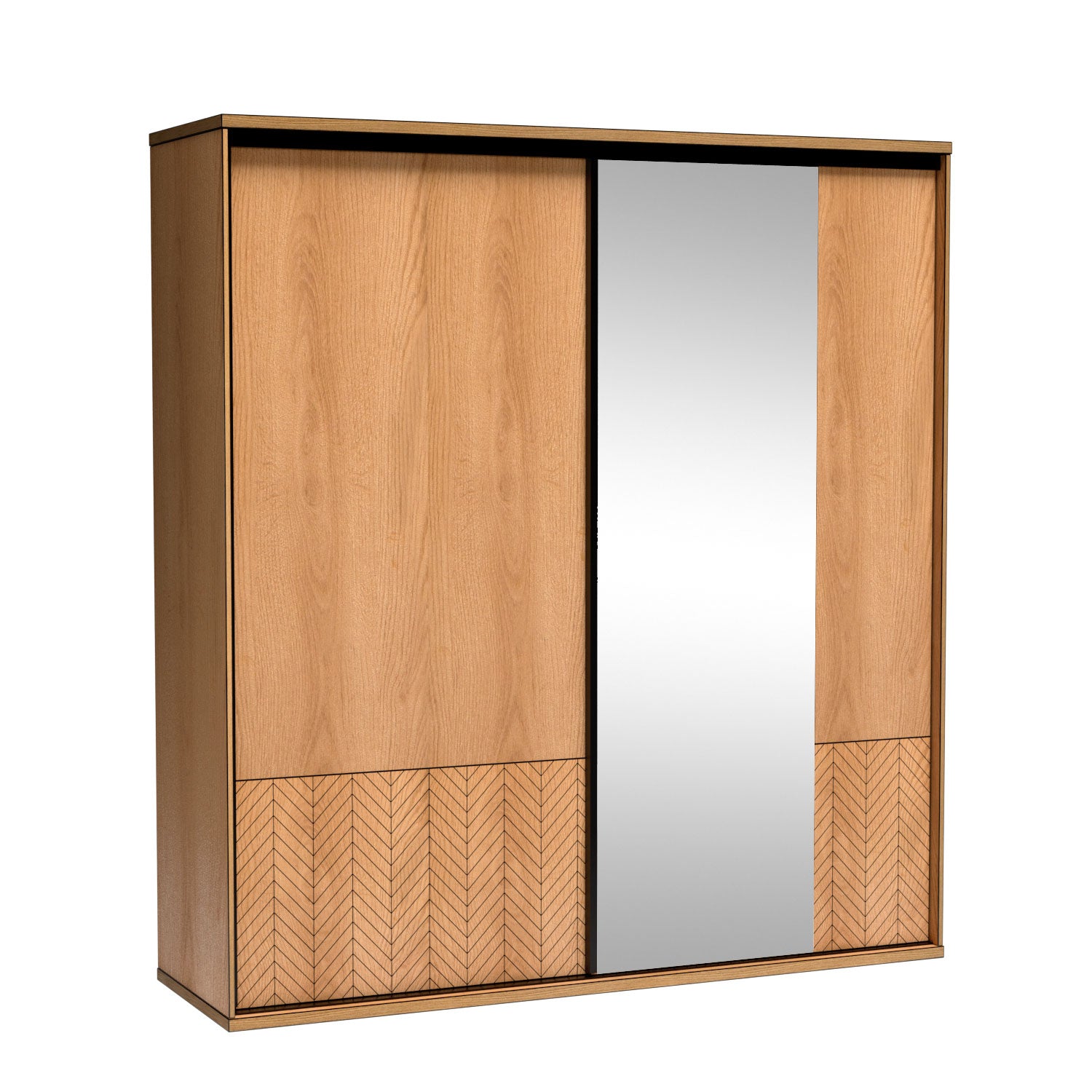 Modern Large Sliding Door Wardrobe J-Fonti F-11