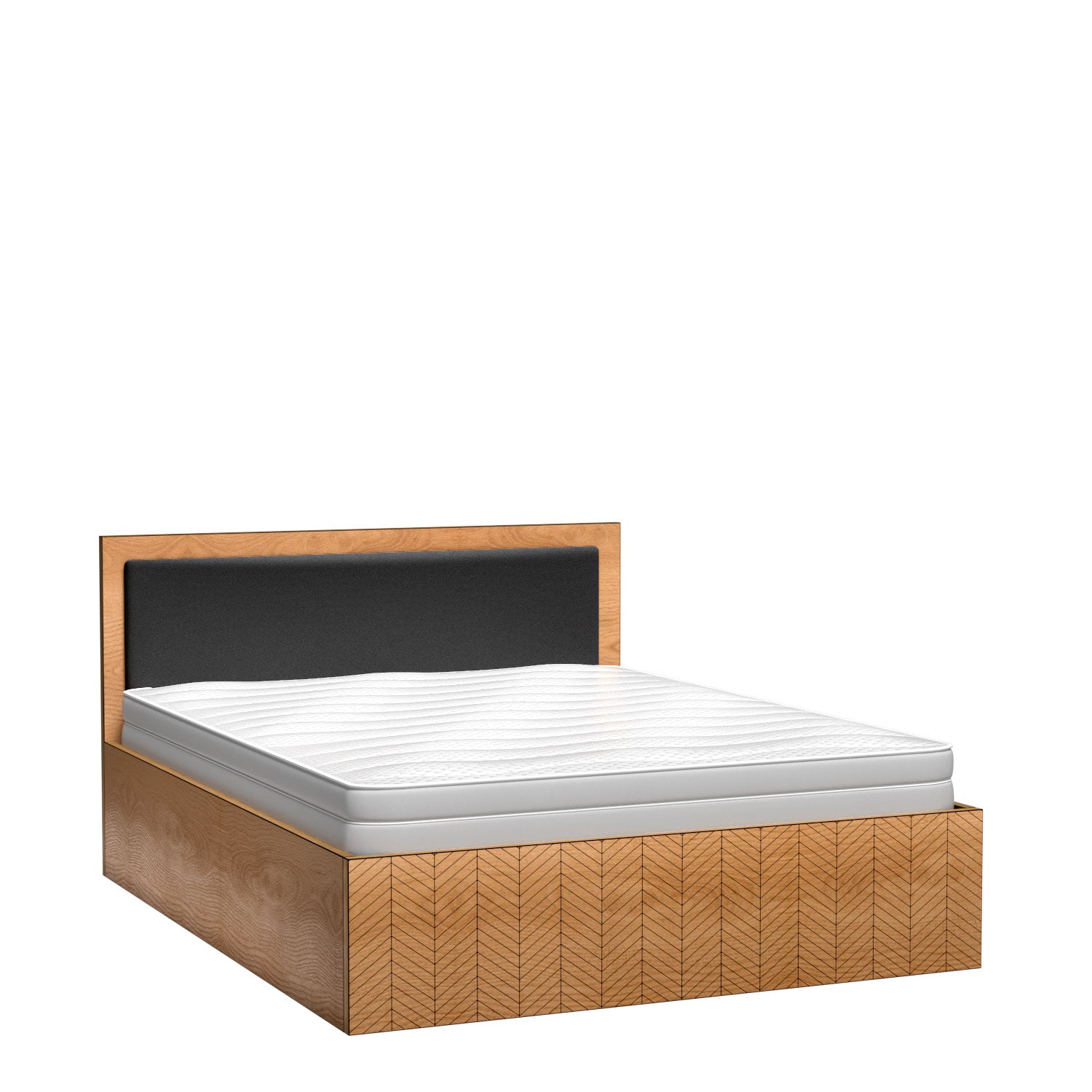 Modern Large Bed J-Fonti F-12 – 140, 160×200